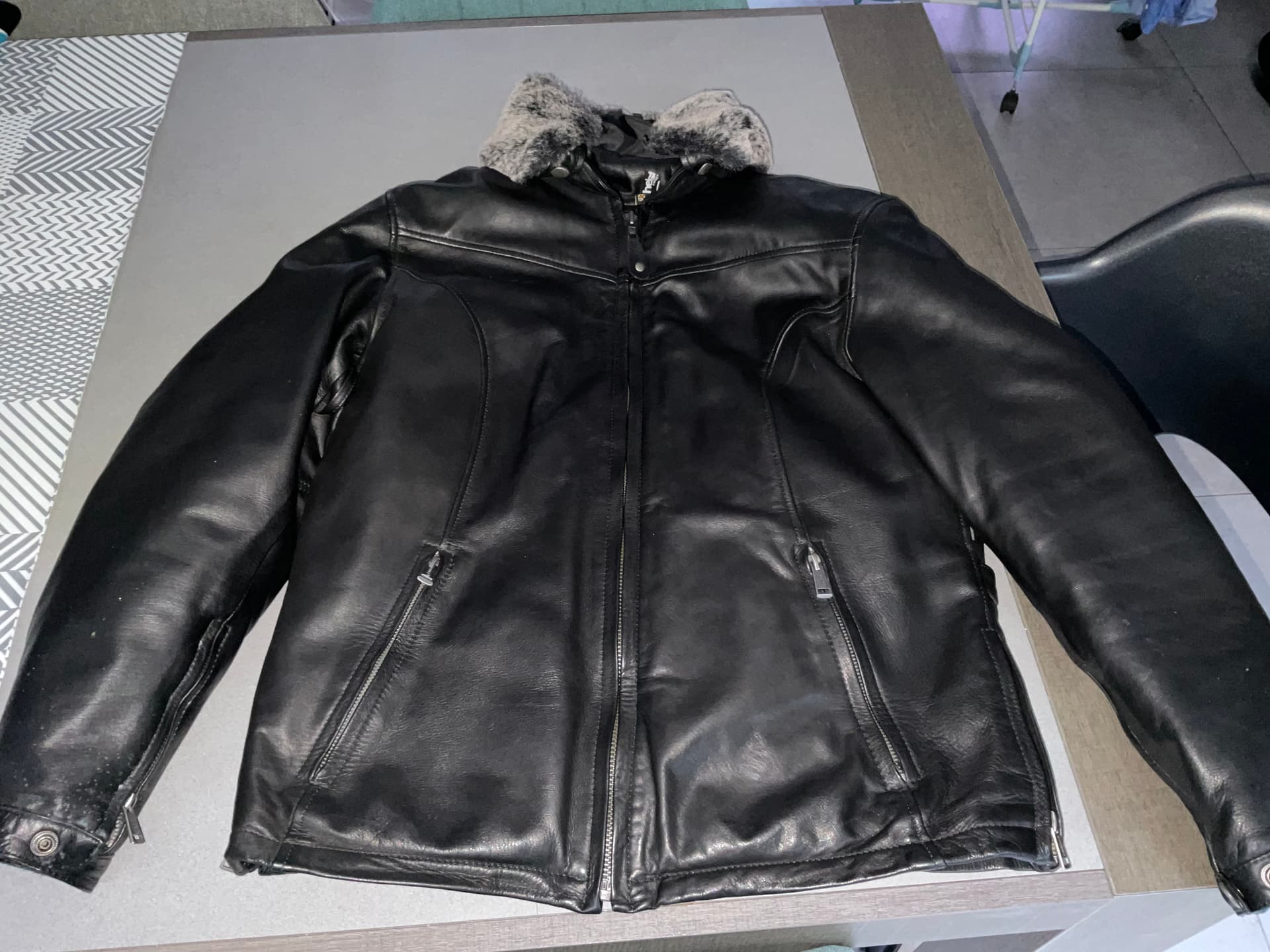 Blouson cuir