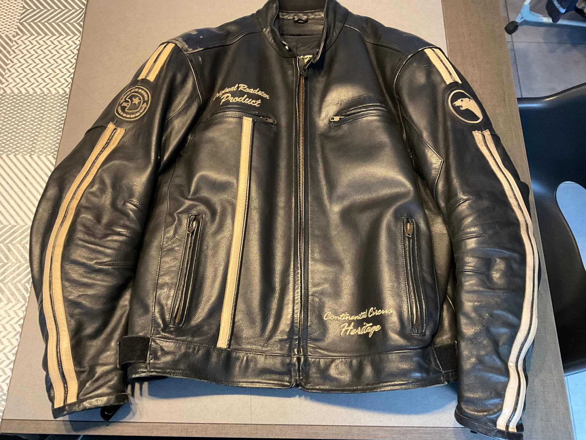 Blouson cuir