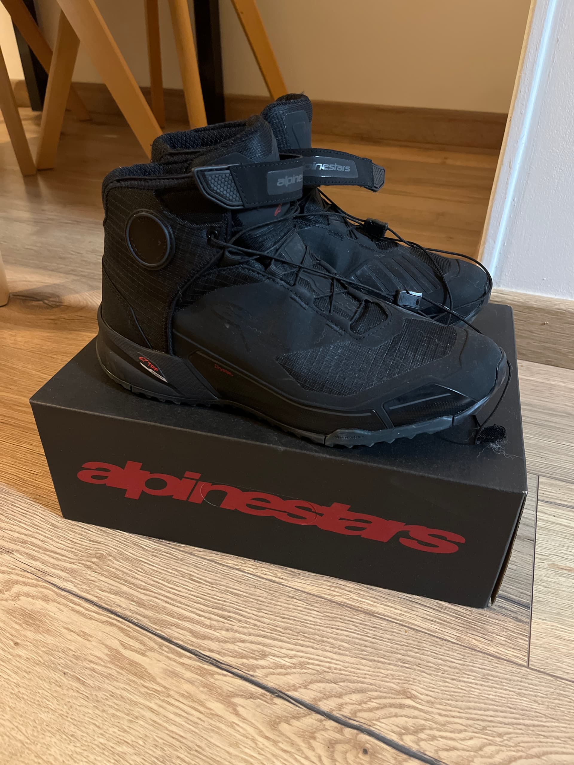 Chaussures Alpinestars CR-X DS black taille UK 10 / EU 43