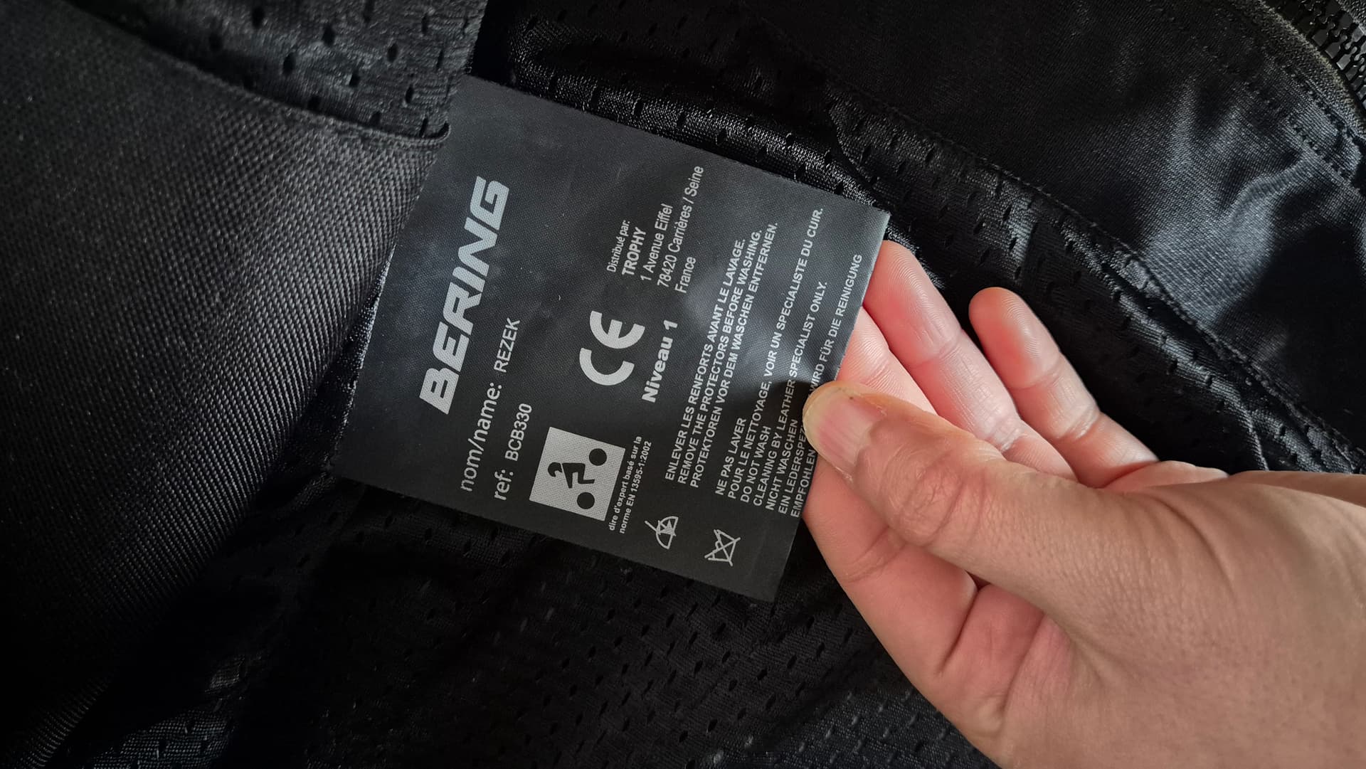 Blouson moto Bering — photo 4/5