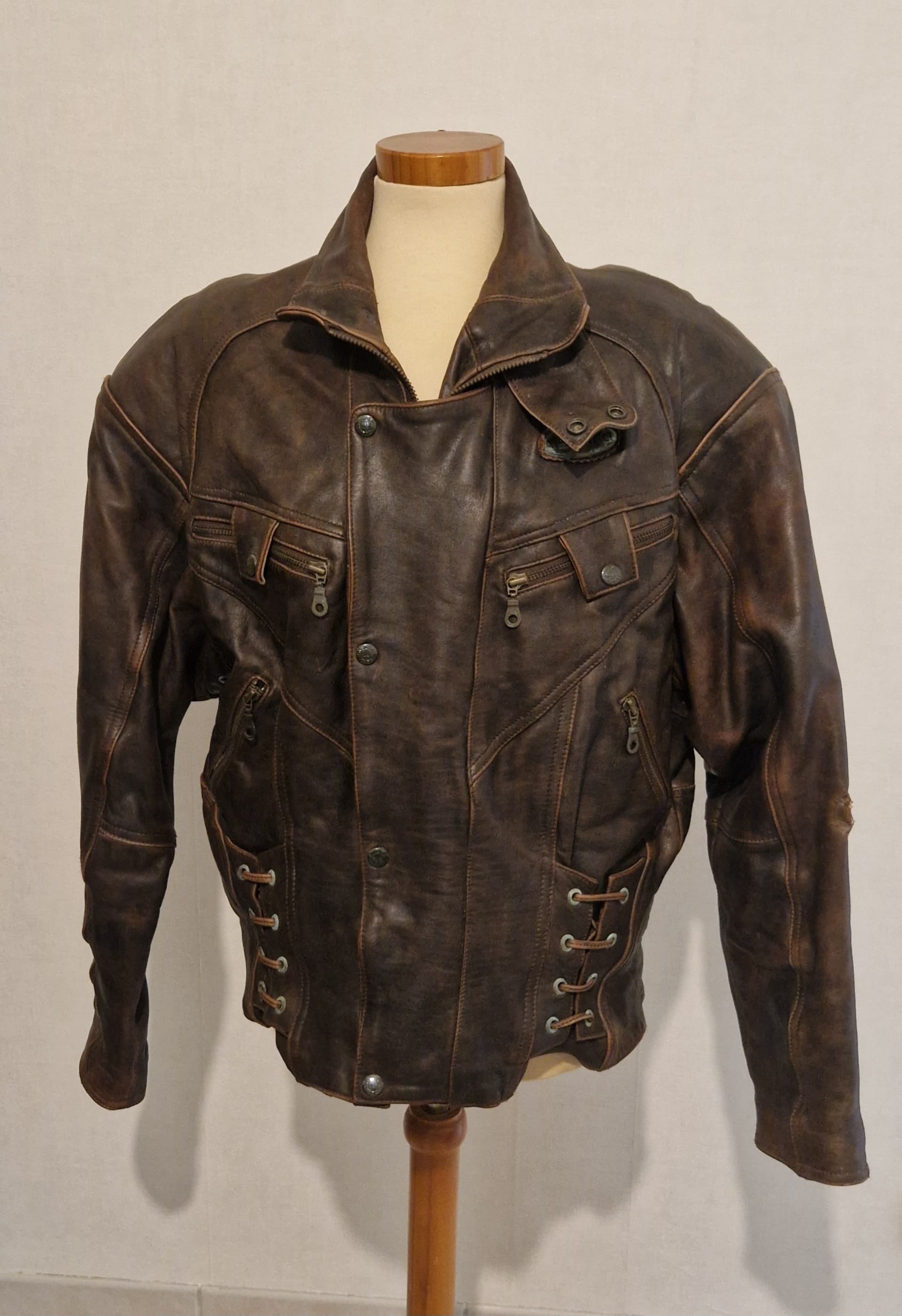 Veste de Moto Askara en cuir