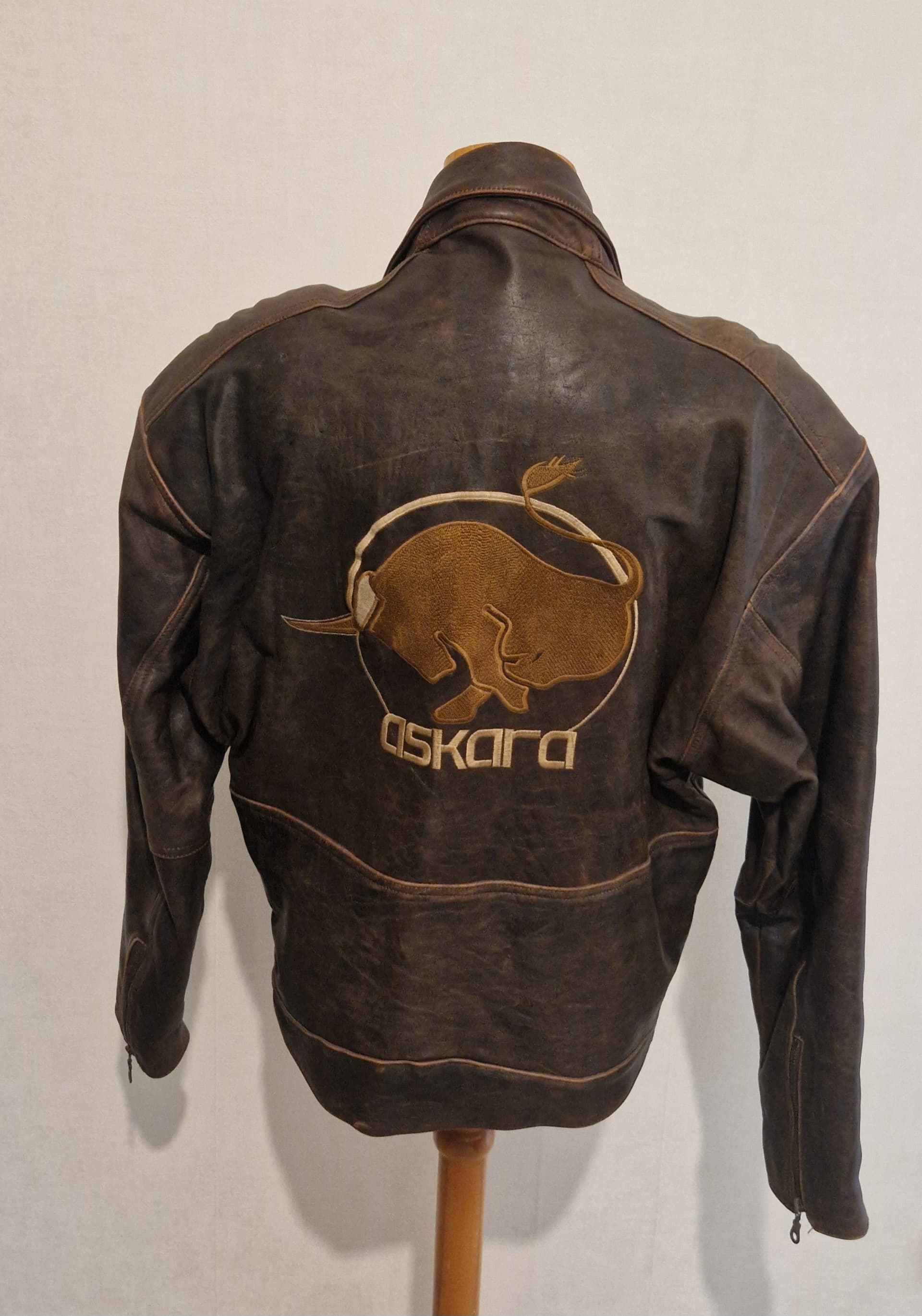 Veste de Moto Askara en cuir — photo 2/4