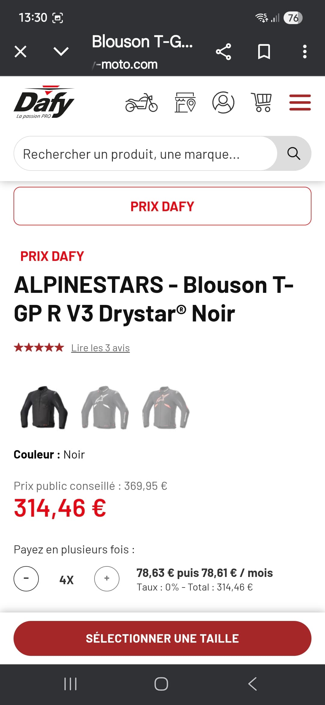 Blouson Alpinestar — photo 5/5