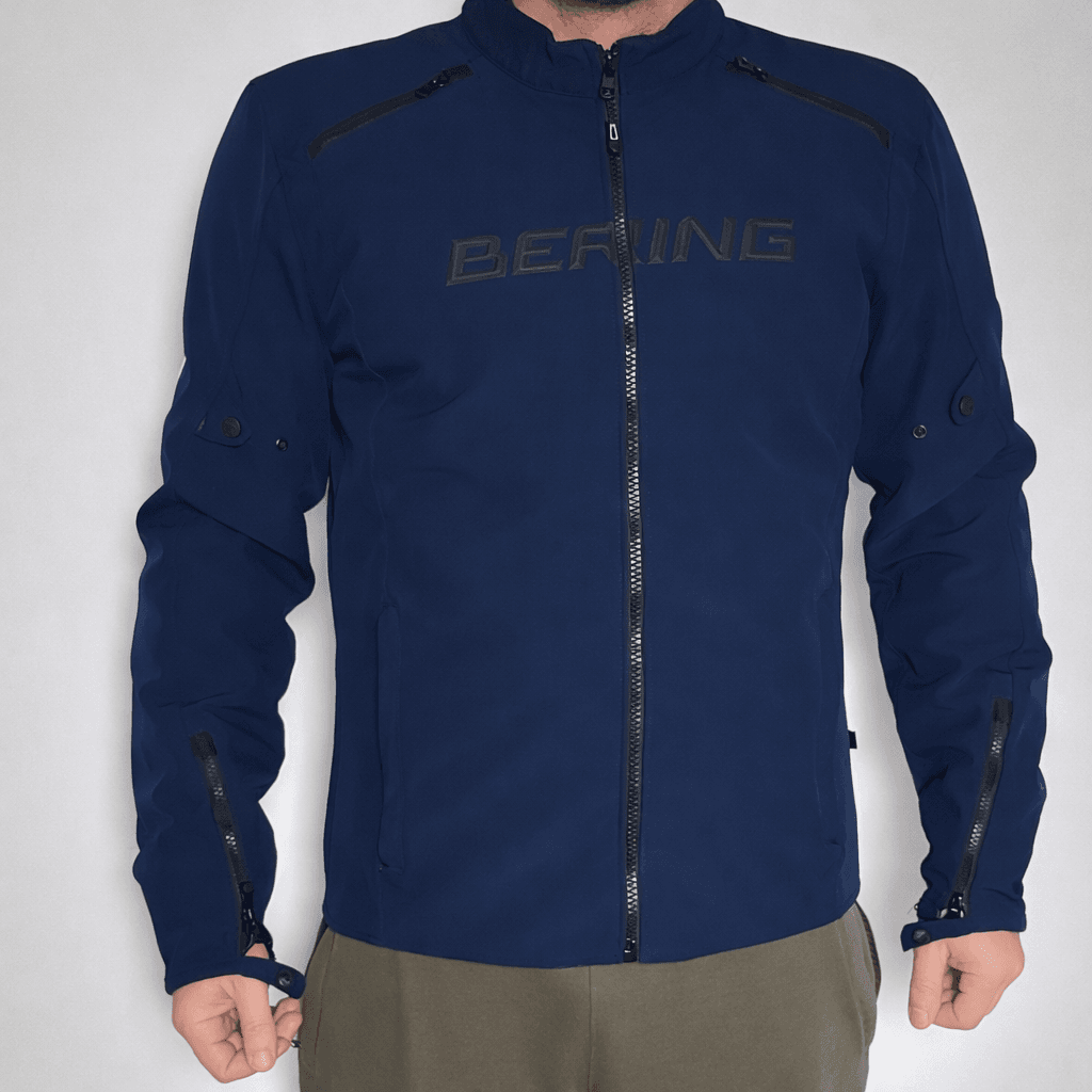 Blouson bering elite bleu — photo 1/2