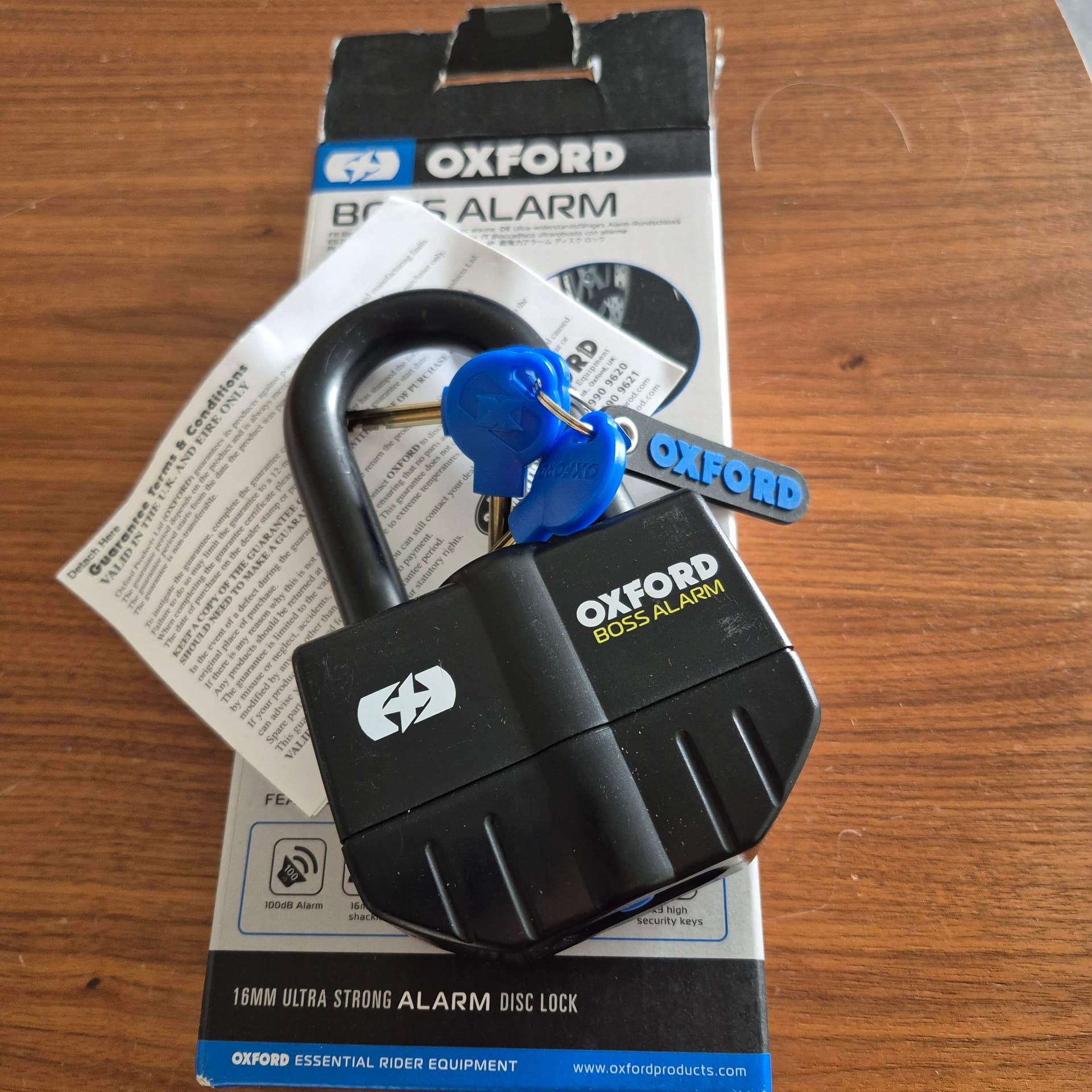 Antivol avec alarme (Bloc disque) — photo 2/3
