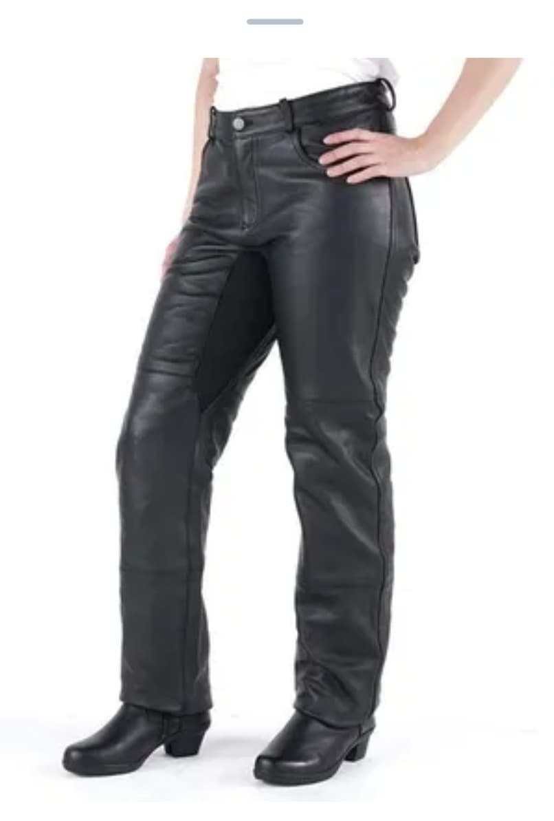 Pantalon cuir DXR 40 femme étiqueté neuf — photo 1/3