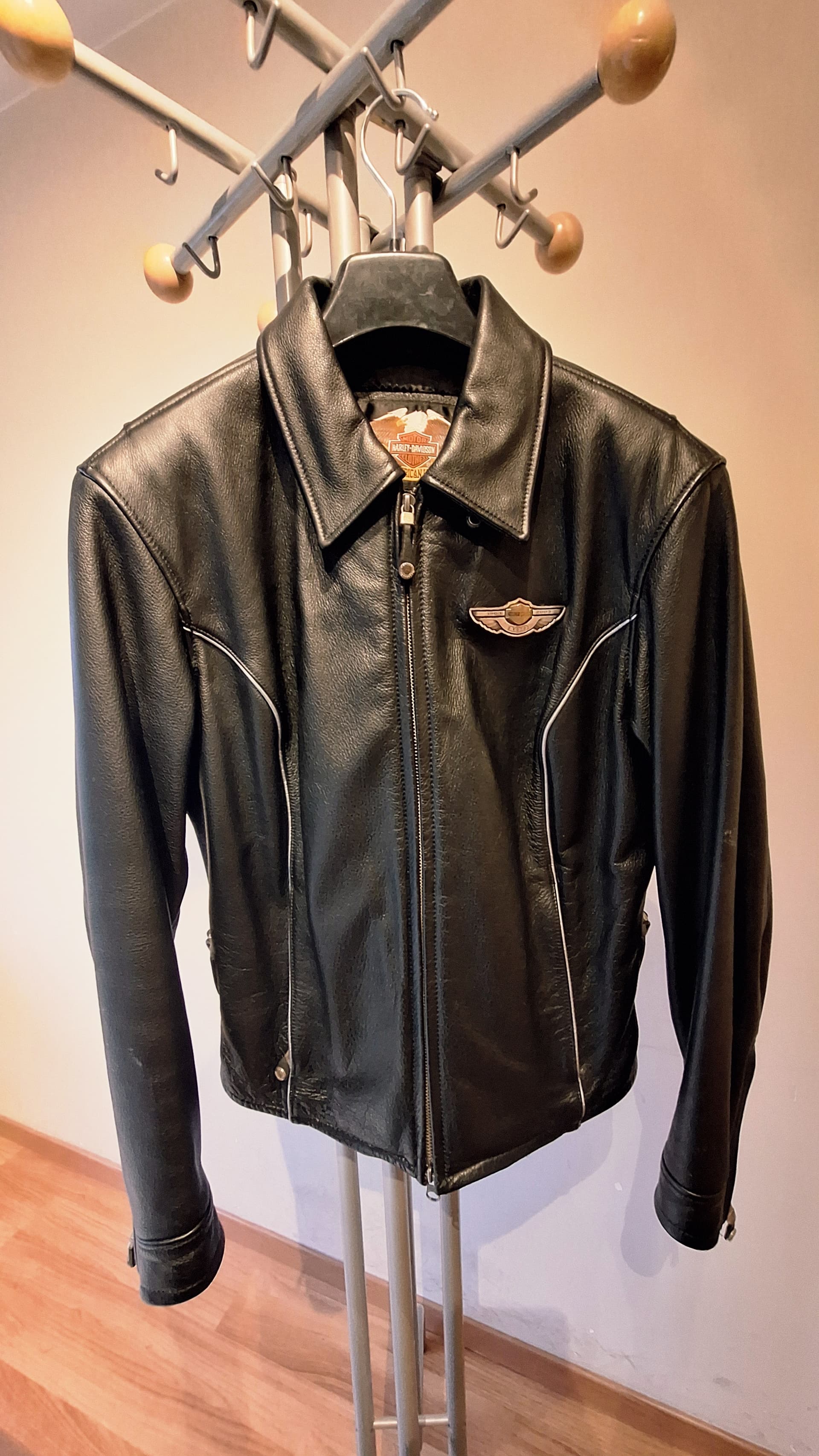 Veste Cuir Harley-Davidson - Édition Collector 100ème Anniversaire (1903-2003) — photo 1/5