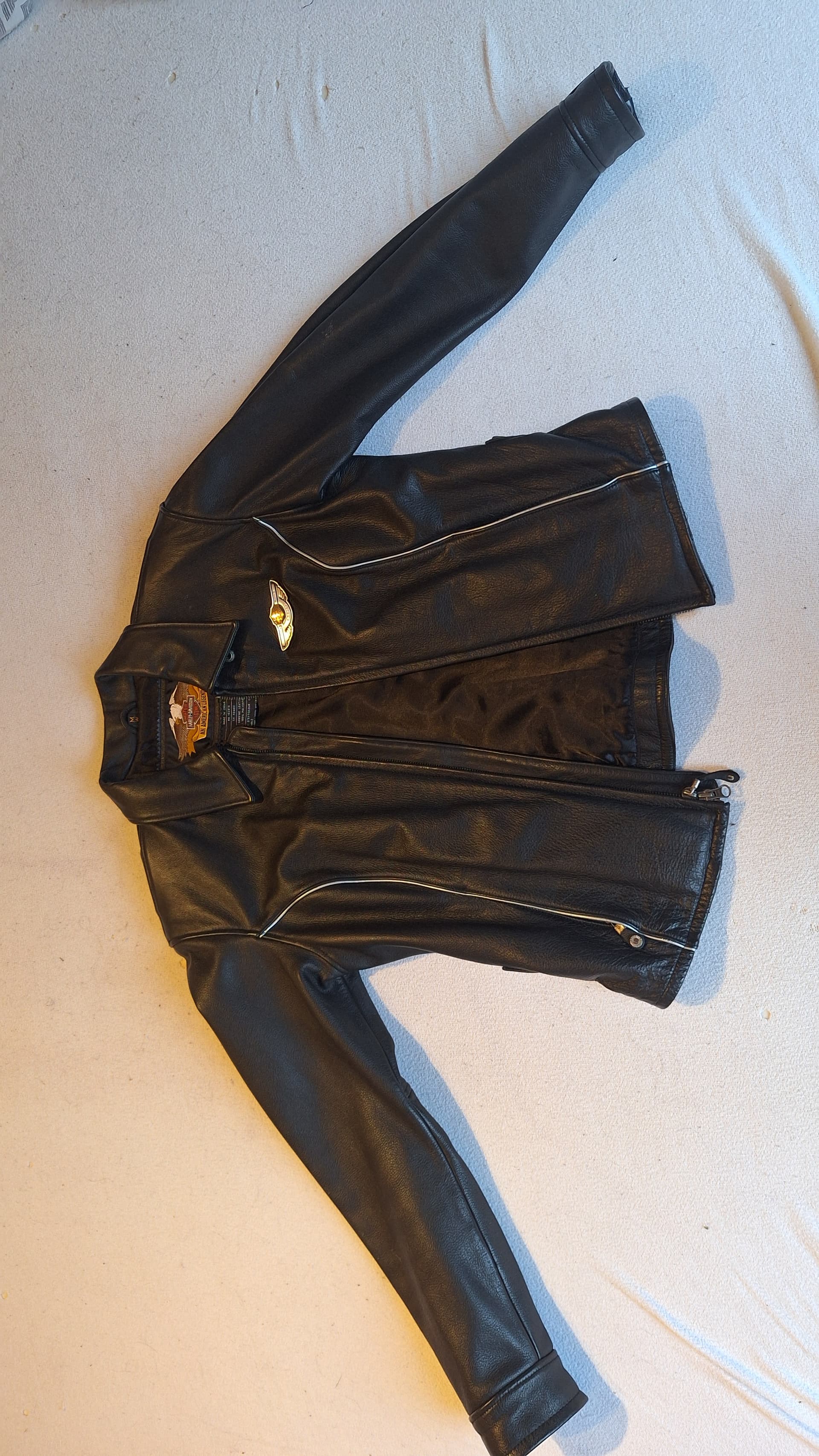Veste Cuir Harley-Davidson - Édition Collector 100ème Anniversaire (1903-2003) — photo 4/5