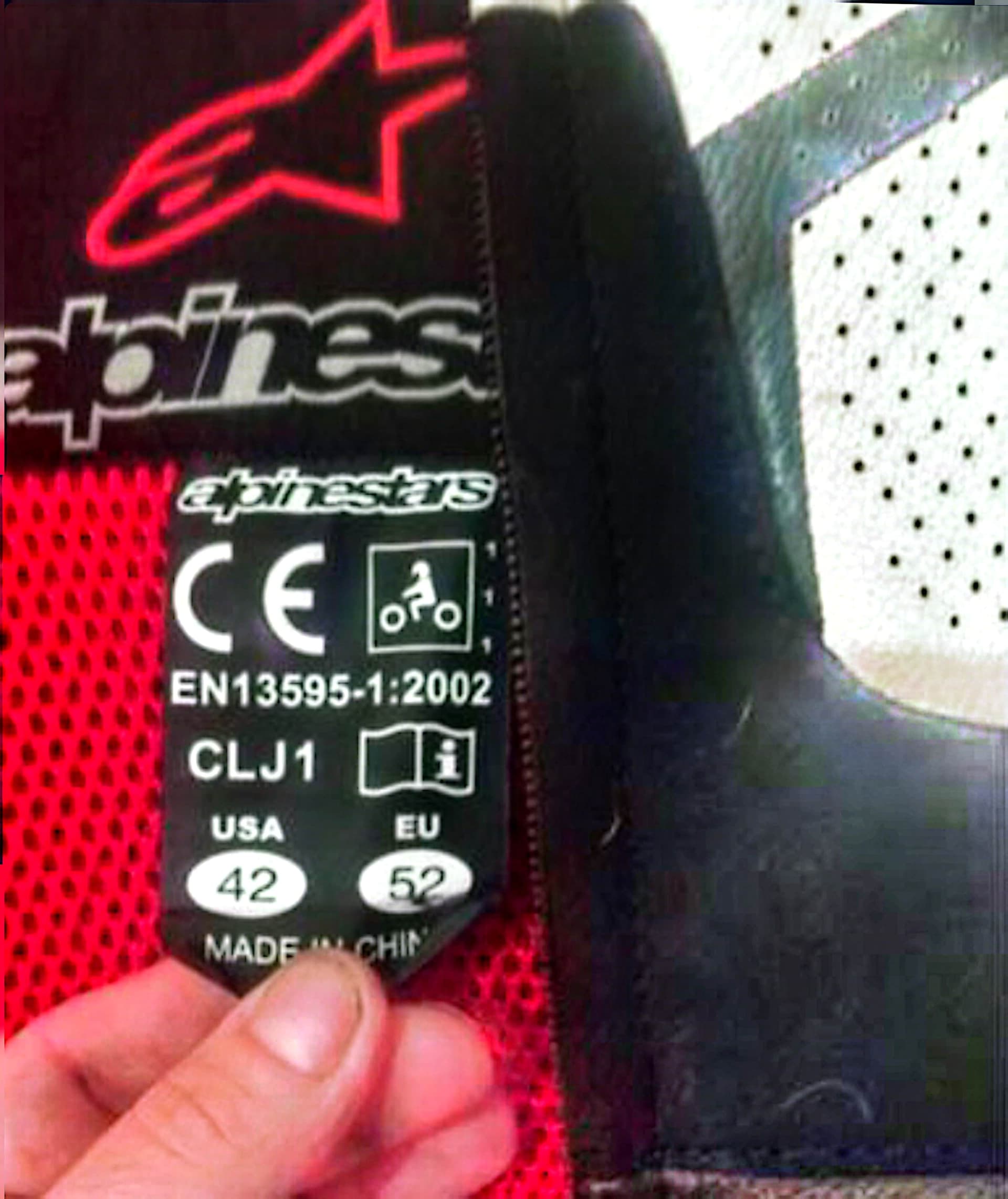 Blouson de moto Alpinestar — photo 2/3