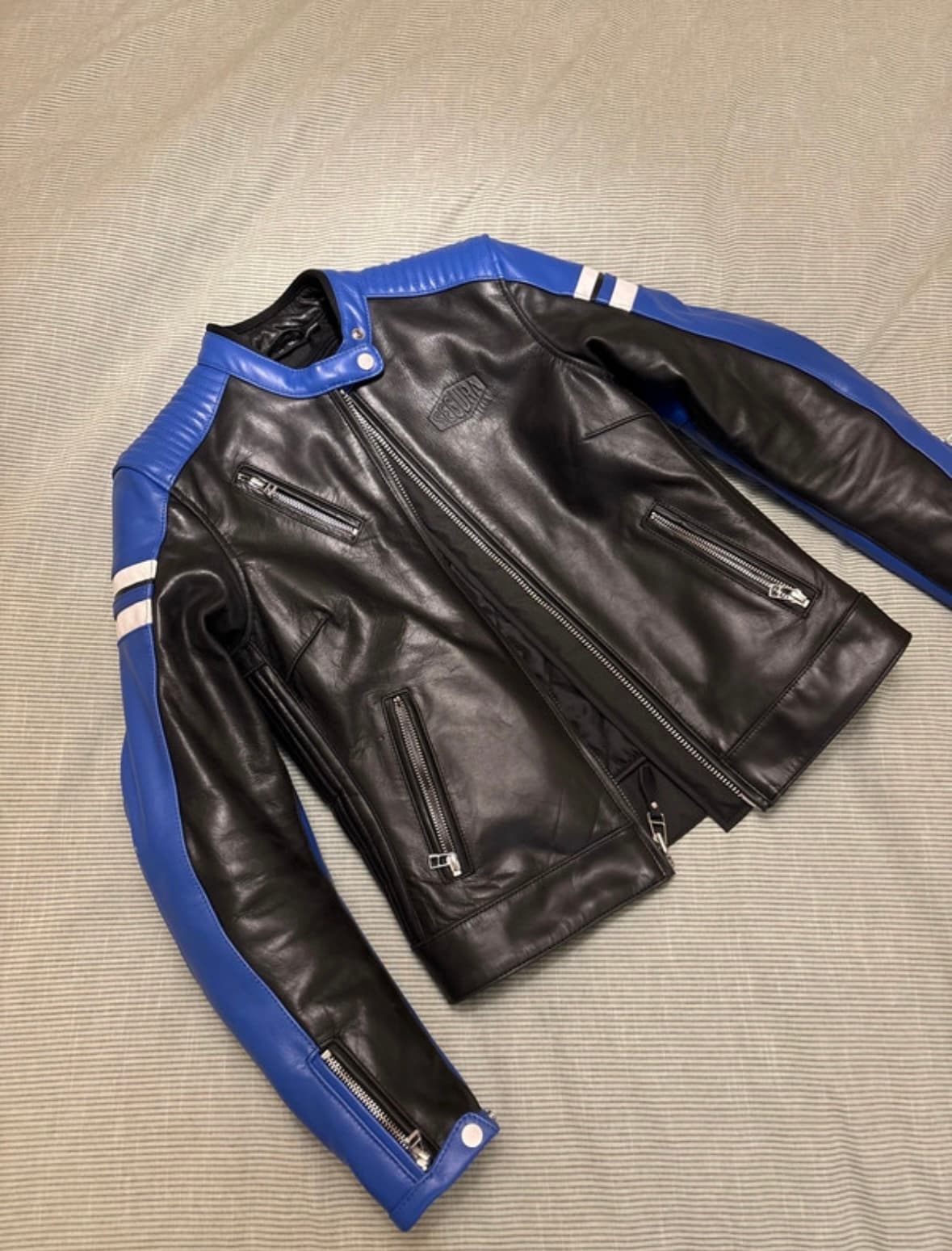Veste cuir de veau femme XS