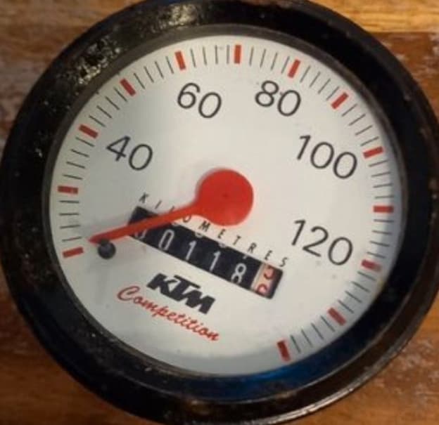 Compteur KTM 250 EGS 1996 — photo 3/3