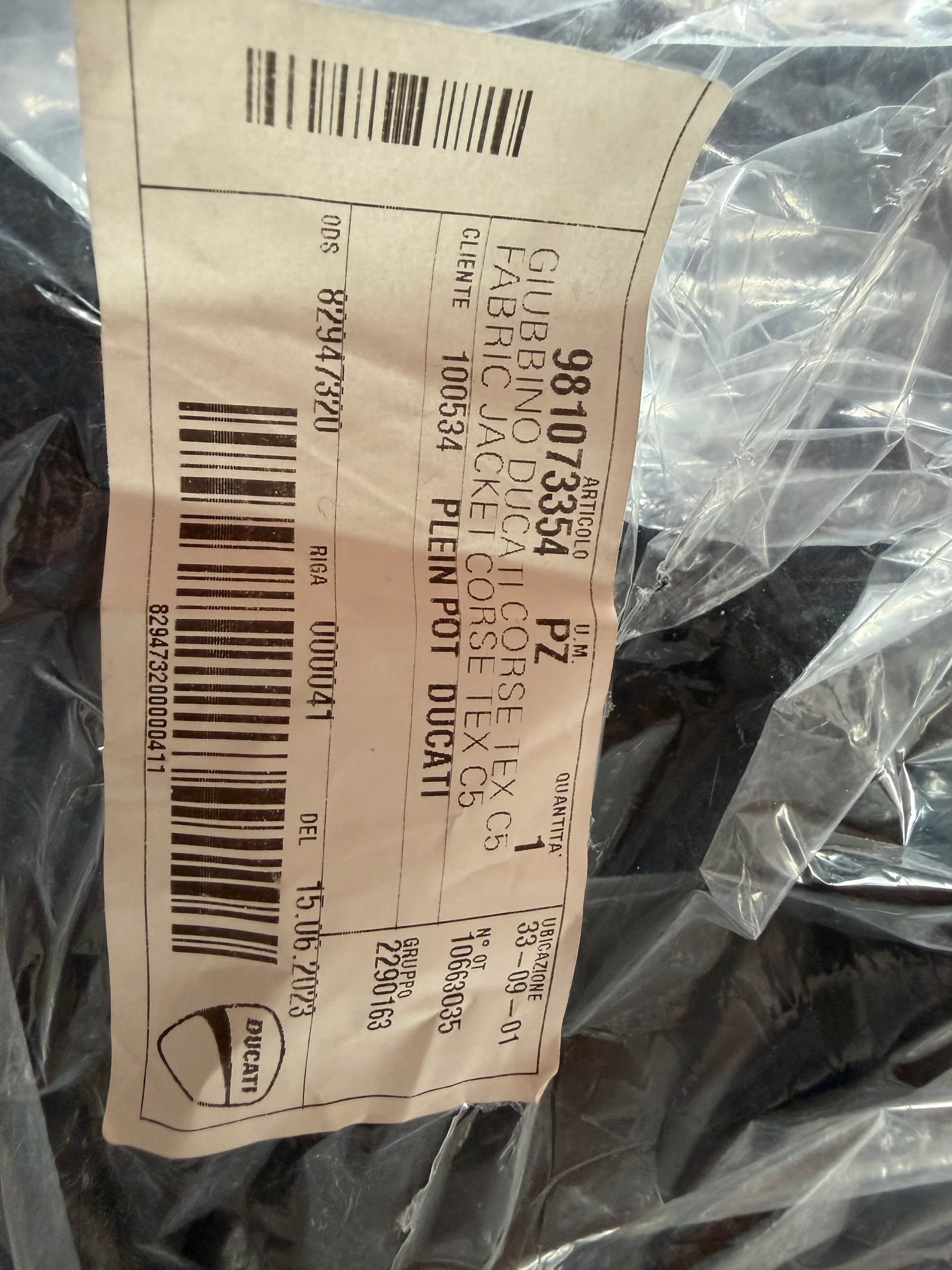 Blouson Ducati Corse C5 taille 56 — photo 3/4