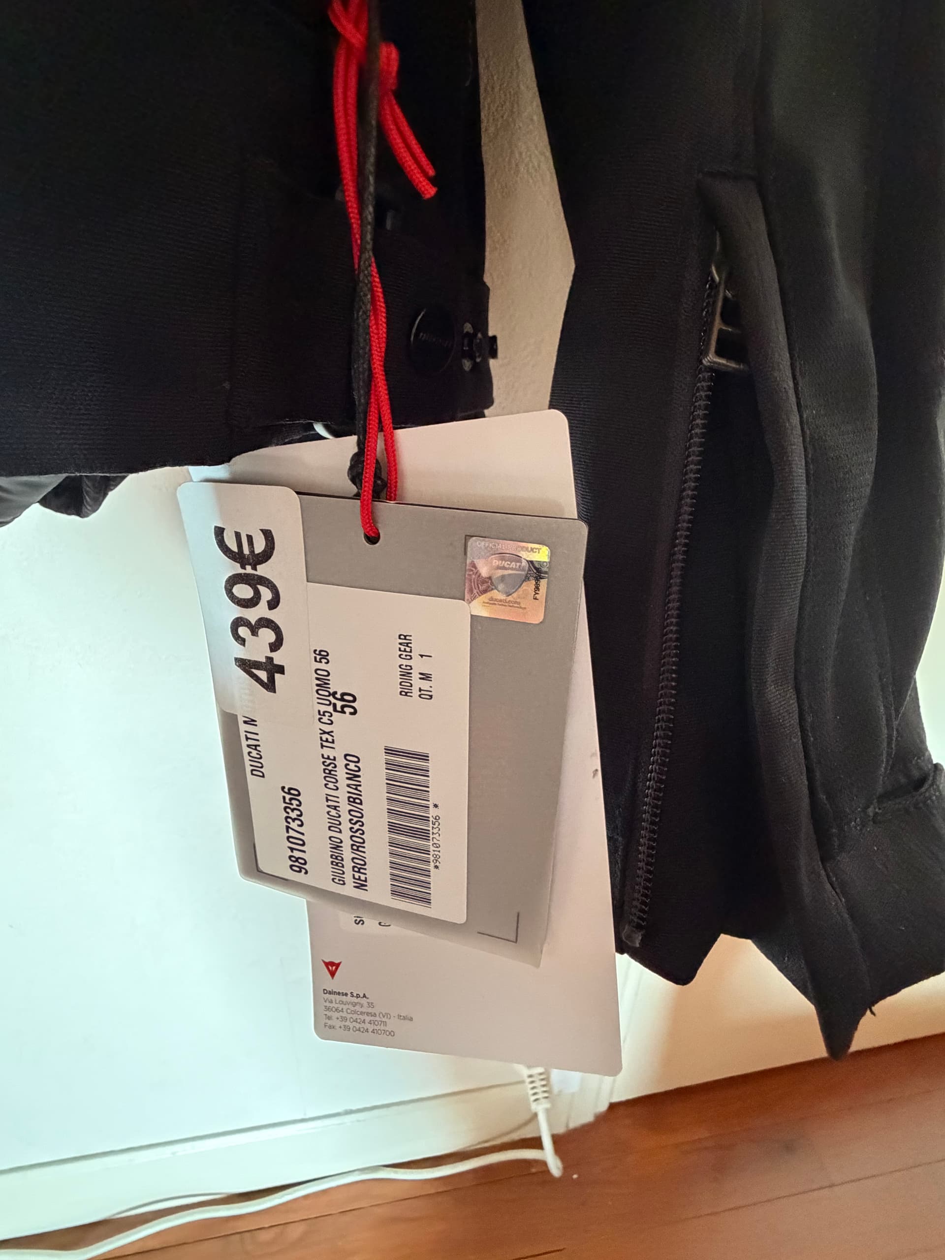 Blouson Ducati Corse C5 taille 56 — photo 4/4