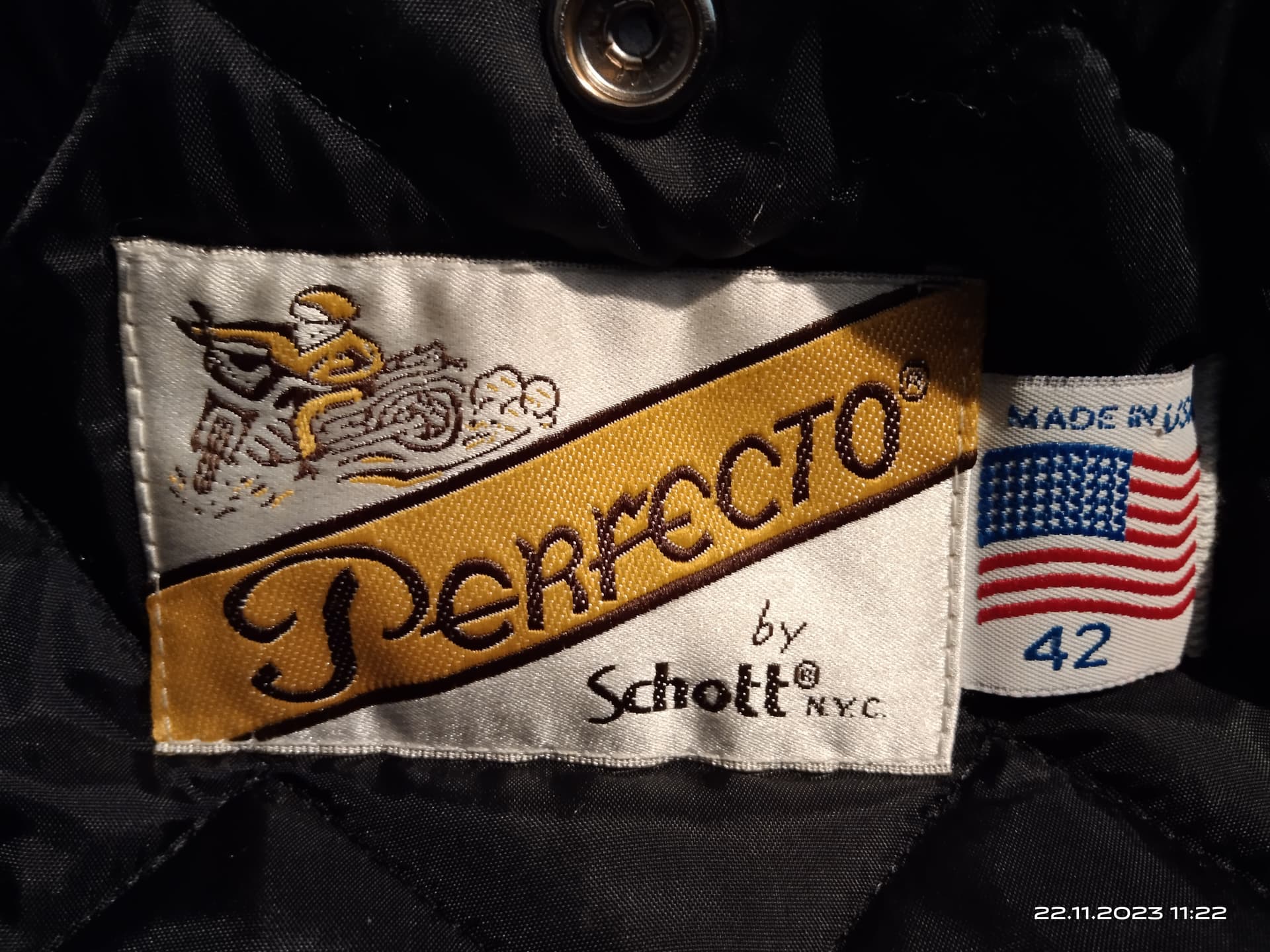 Blouson PERFECTO SCOTT USA — photo 2/4