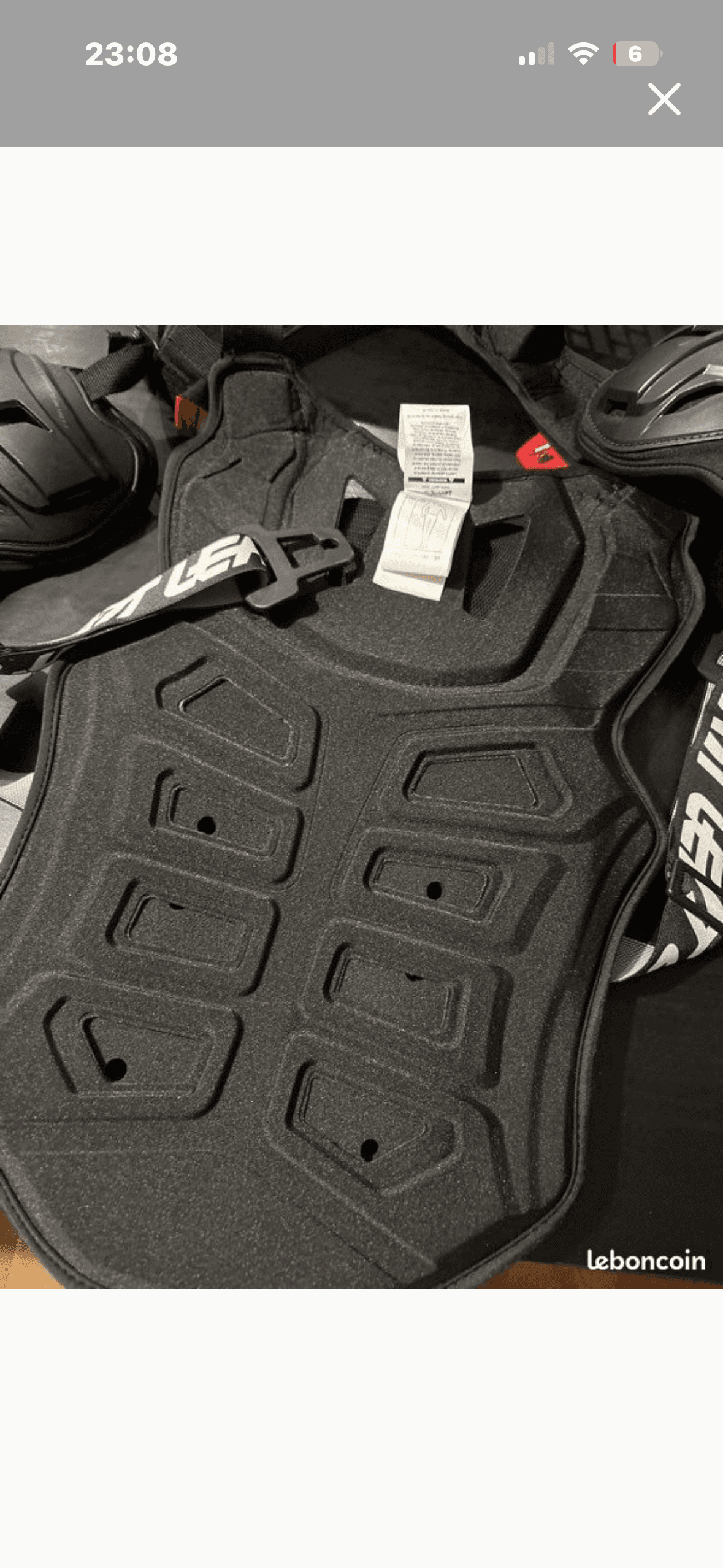 LEATT 5.5 Pro XXL – Plastron Cross / Enduro – Excellent état — photo 4/4