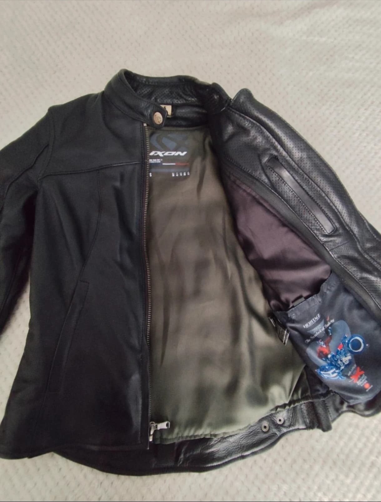 Blouson cuir Ixon — photo 3/4