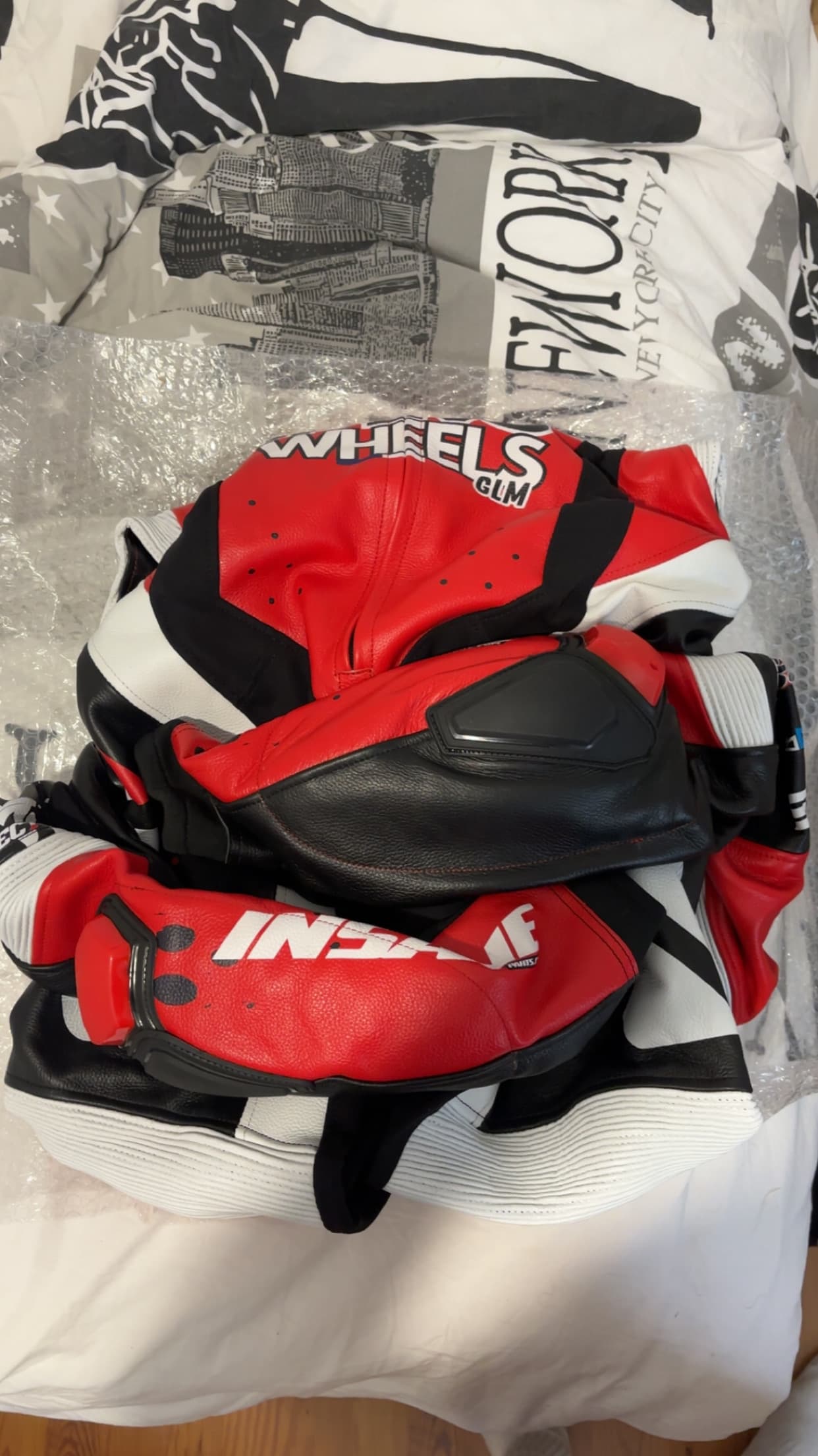 Combinaison supermotard insane parts neuve — photo 3/4