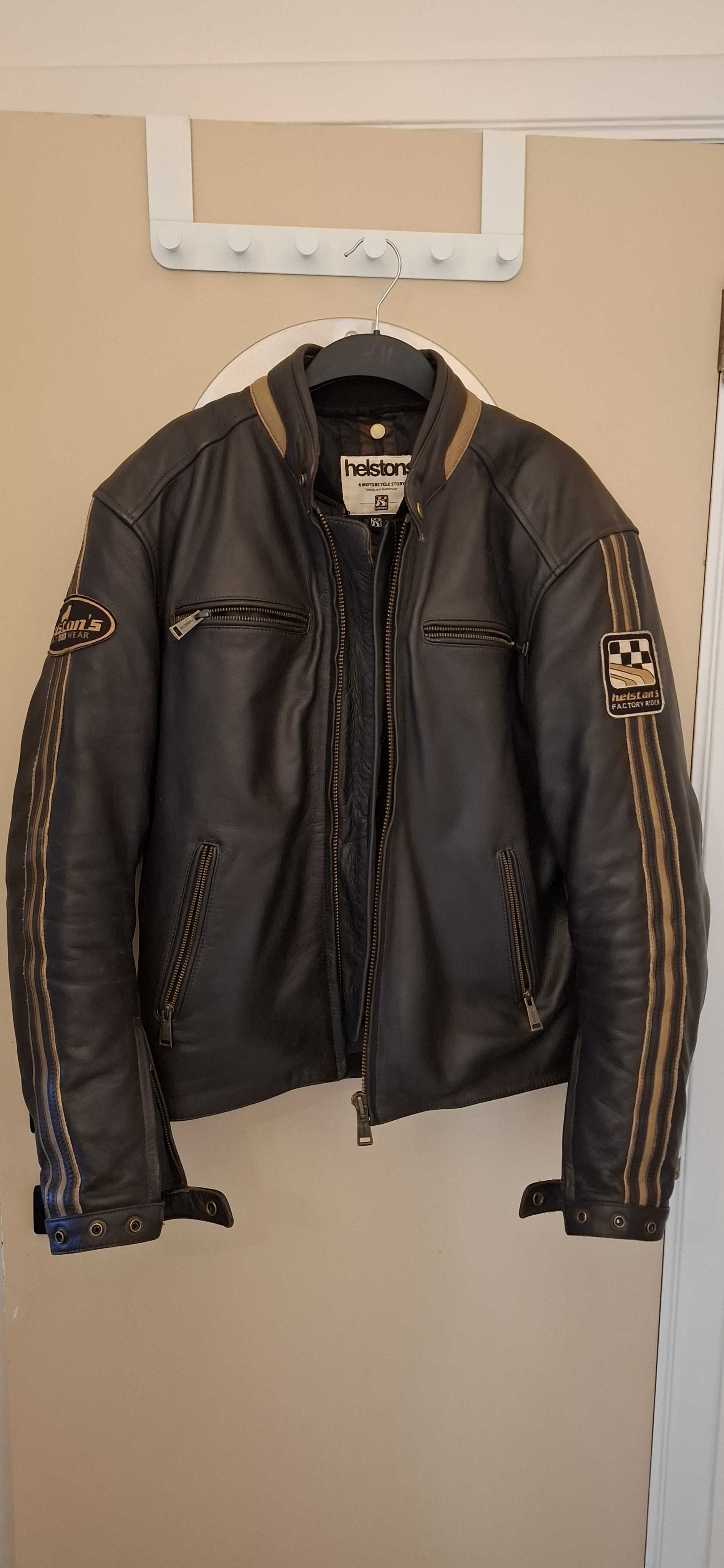 Veste Helstons L Cuir véritable — photo 1/6