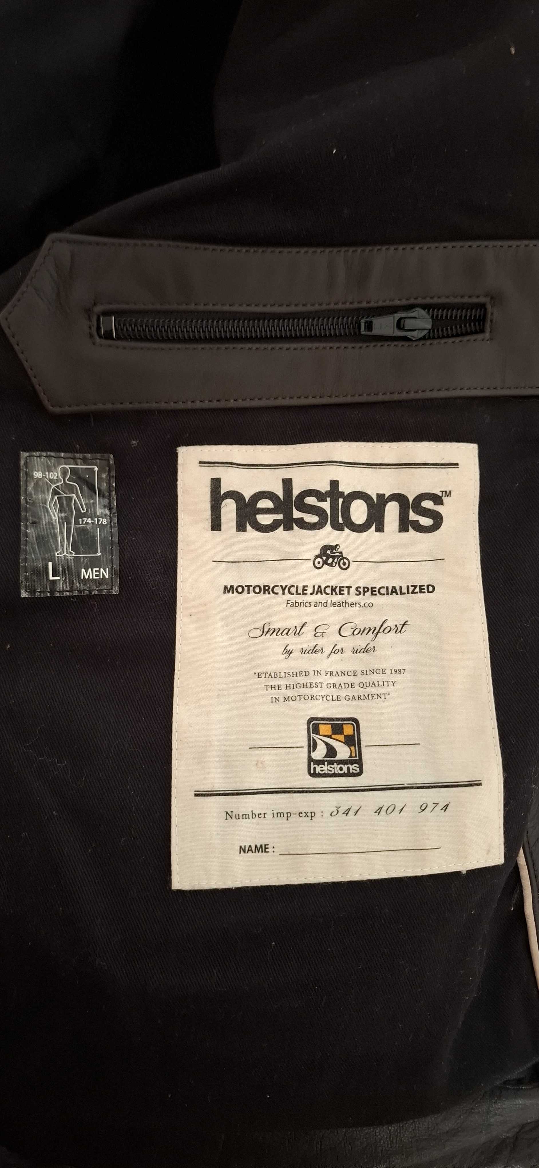 Veste Helstons L Cuir véritable — photo 3/6