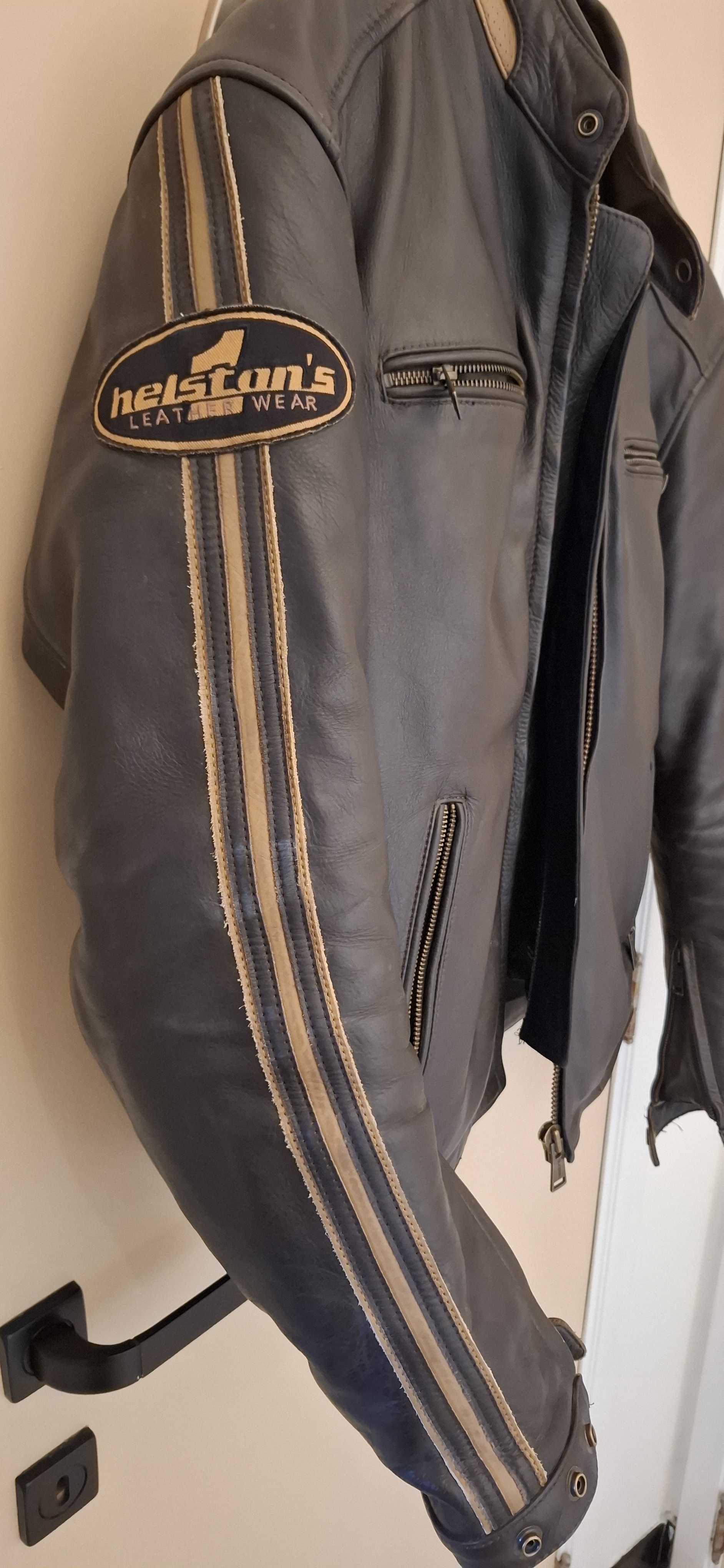 Veste Helstons L Cuir véritable — photo 5/6