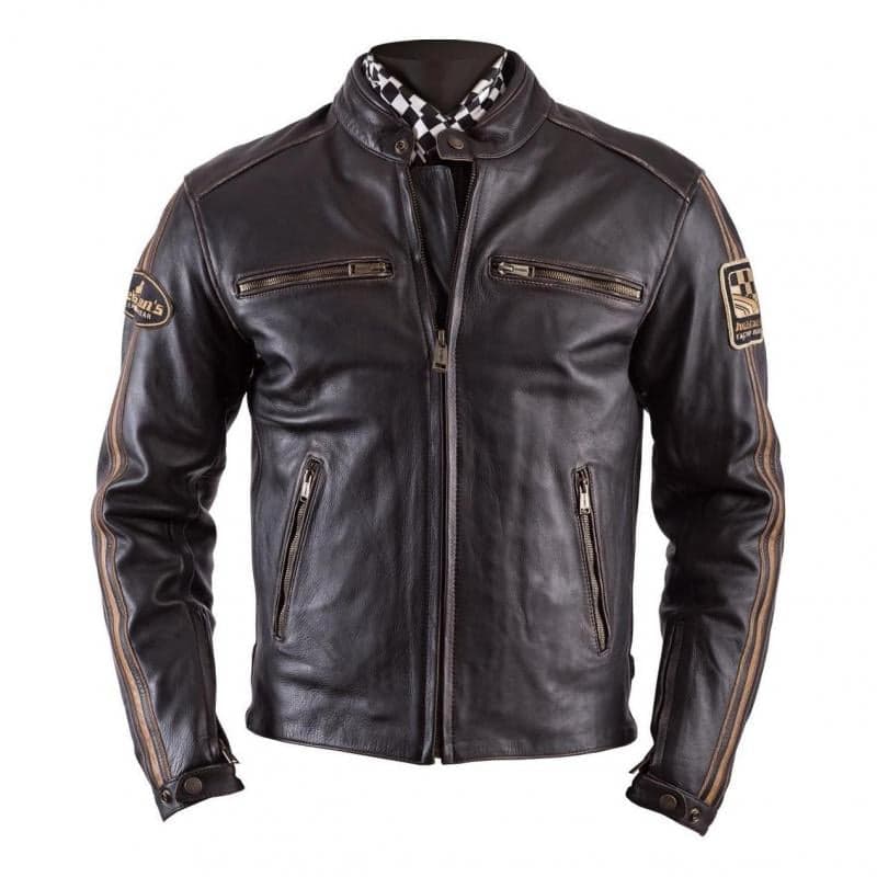 Blouson Helston marron