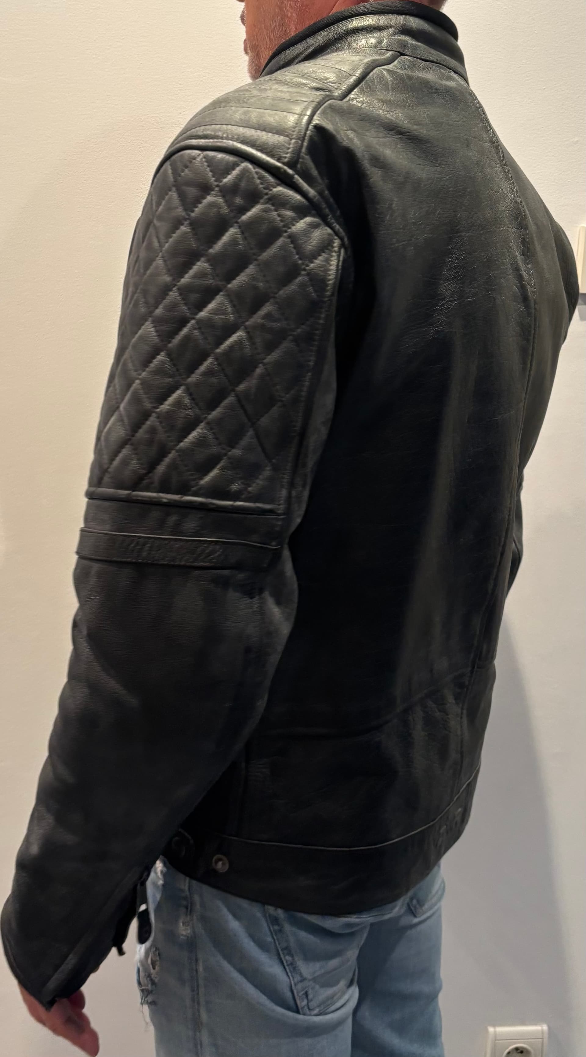Blouson de moto cuir — photo 3/5