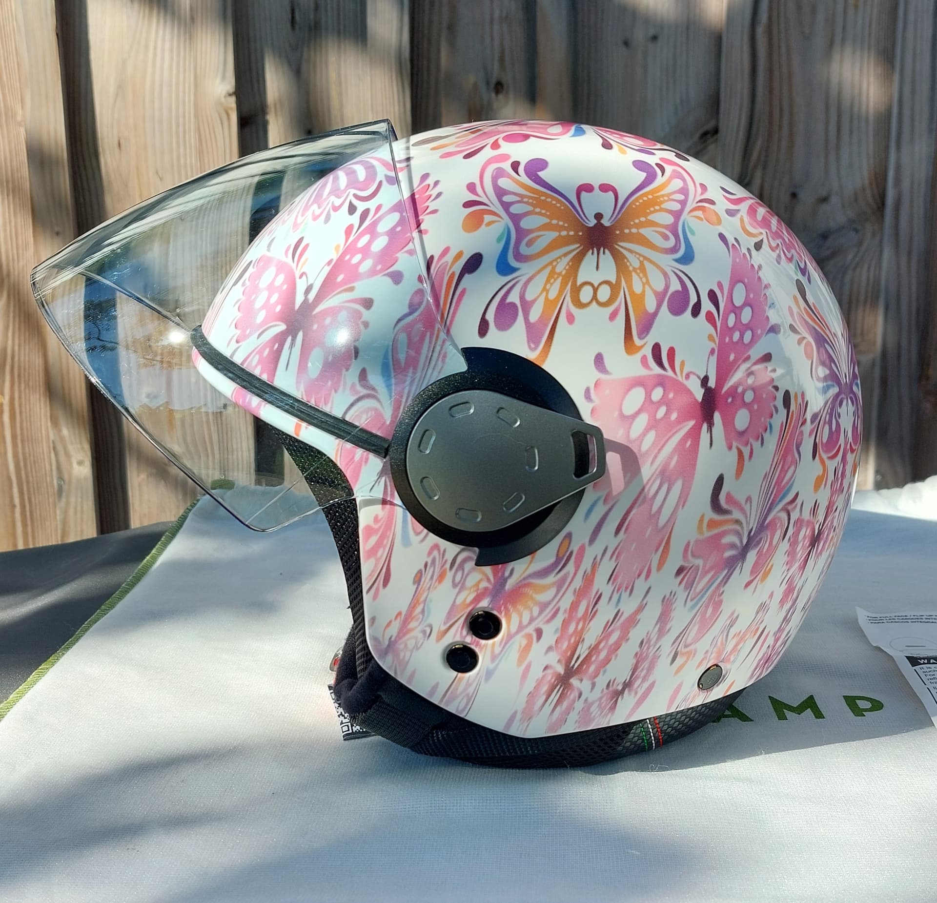 Casque moto enfant GREX G1.1 Artwork Butterfly XXS. — photo 3/5