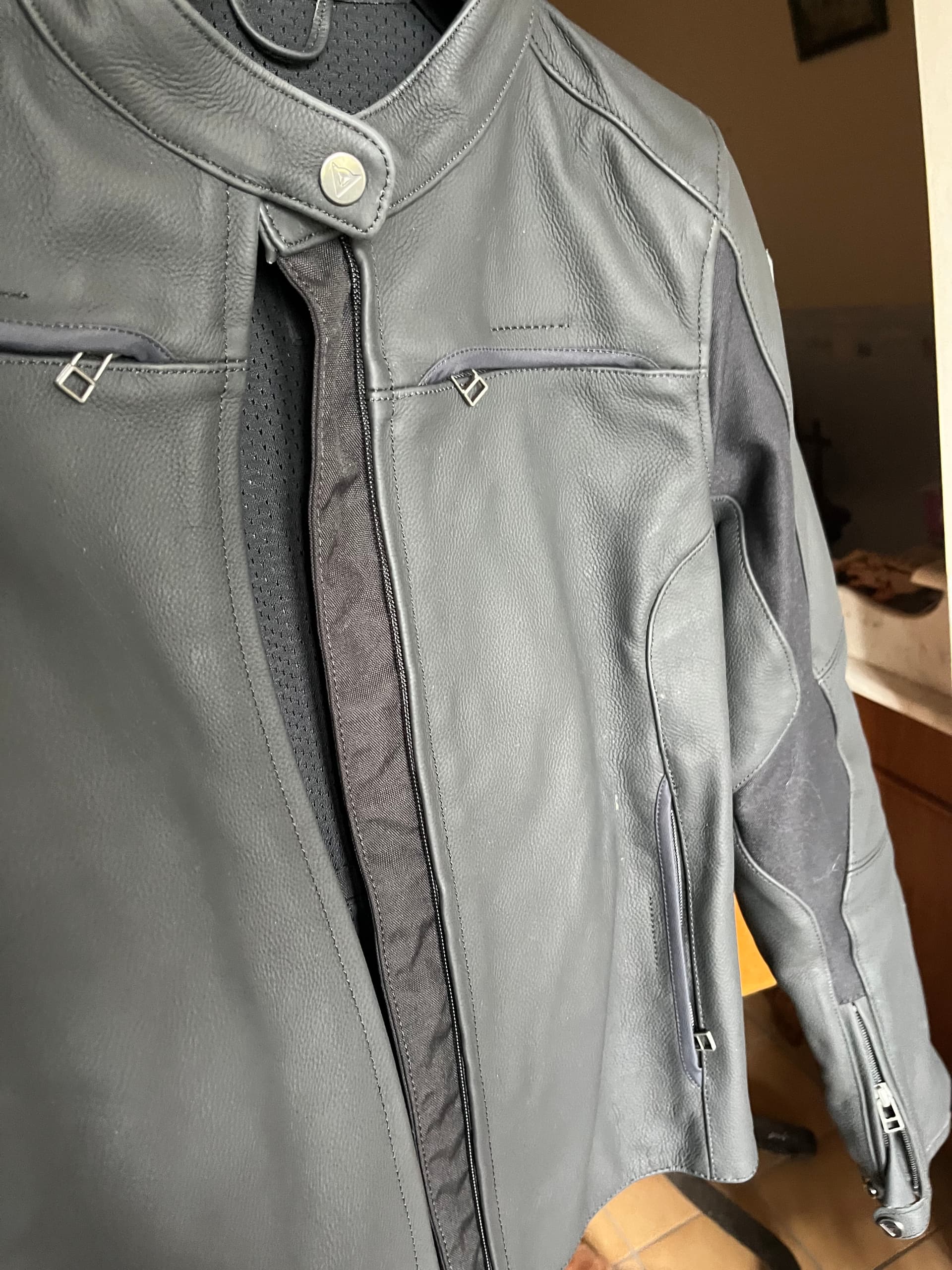blouson  cuir dainese razon 2 lady neuf — photo 2/5