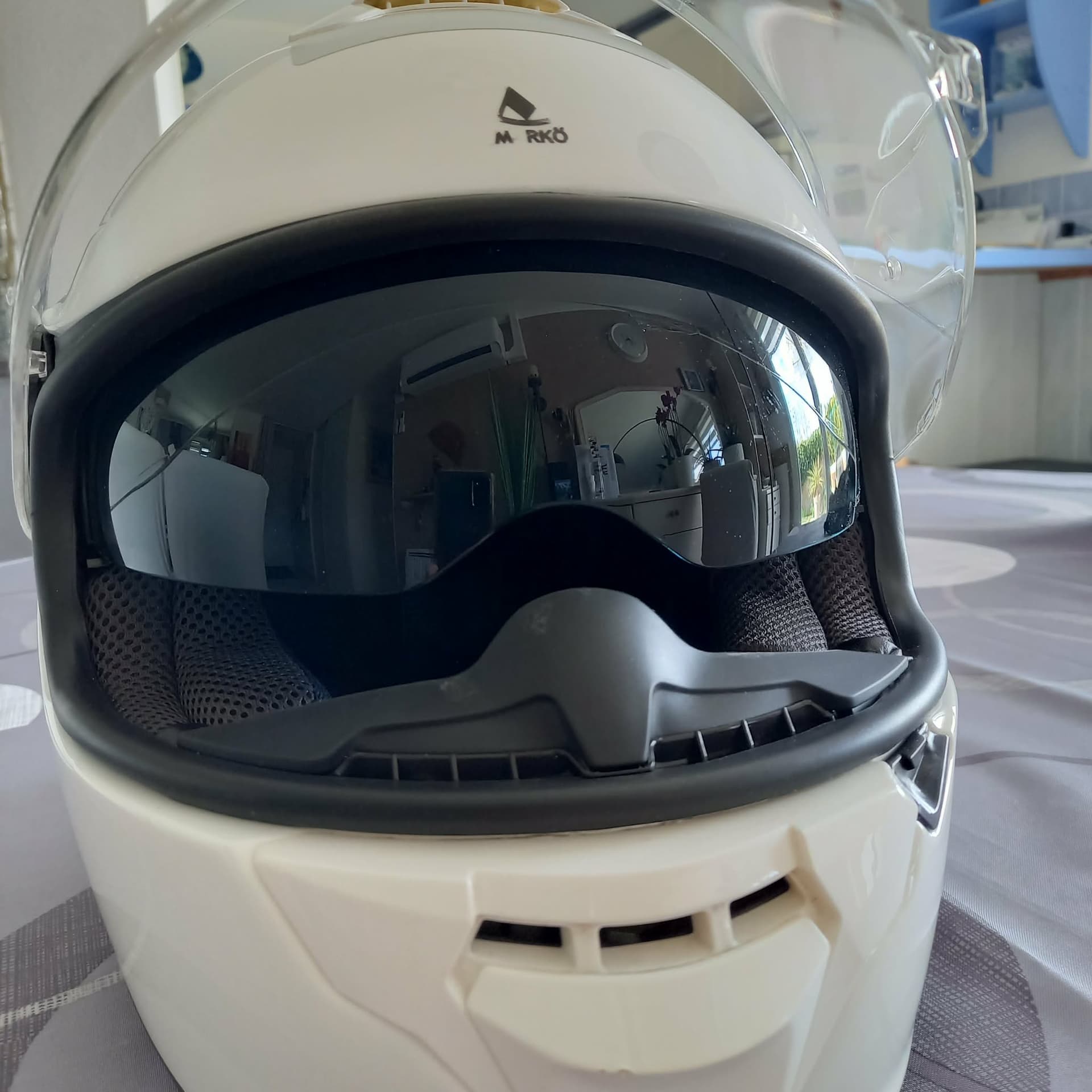 Casque moto Mârkö avec sac de protection