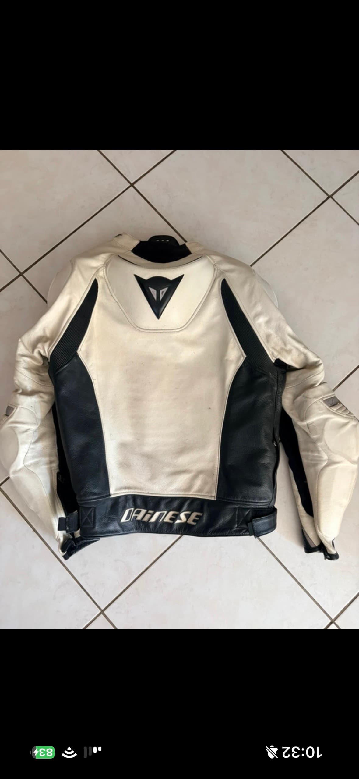 Blouson en cuir dainese