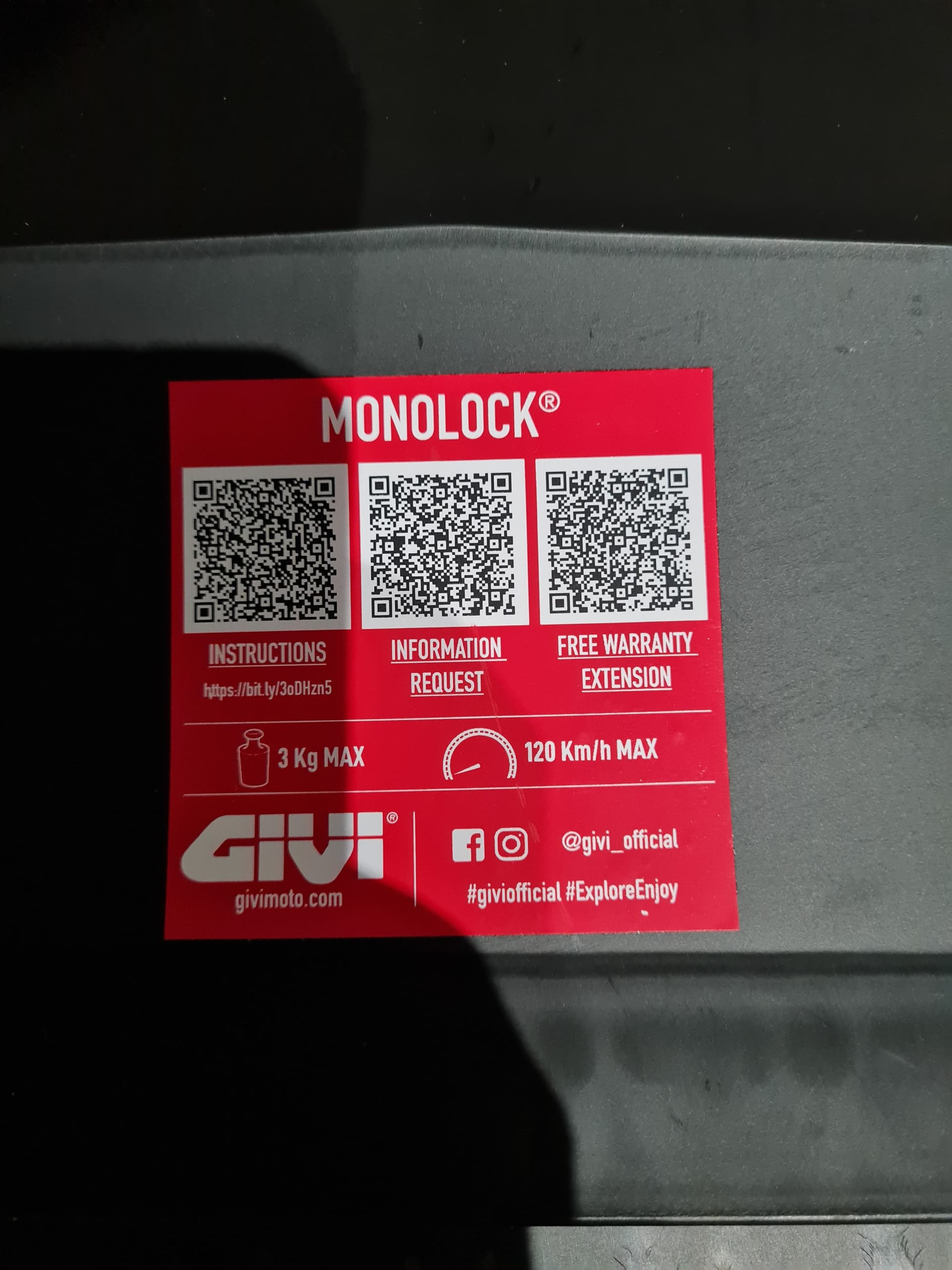 Top Case + support Z900 — photo 4/5