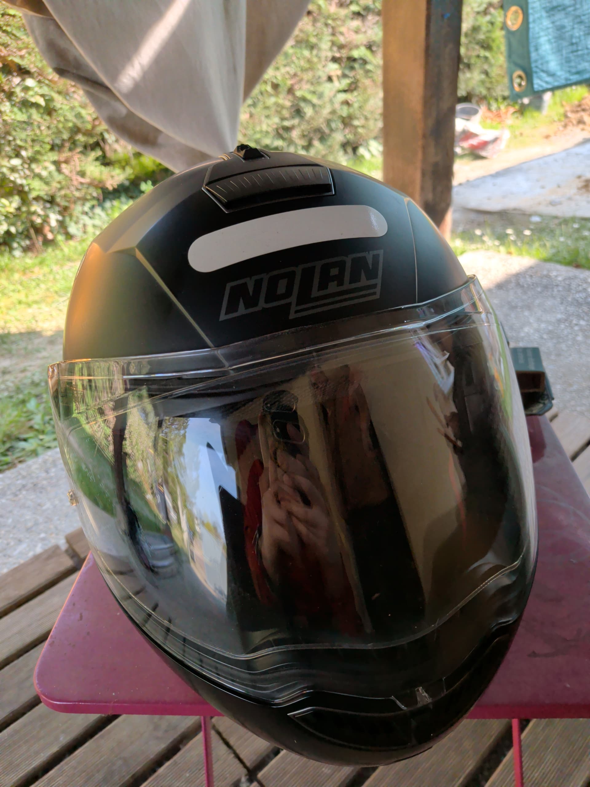 Casque moto Intégral marque NOLAN Réf N104A XXL — photo 2/3