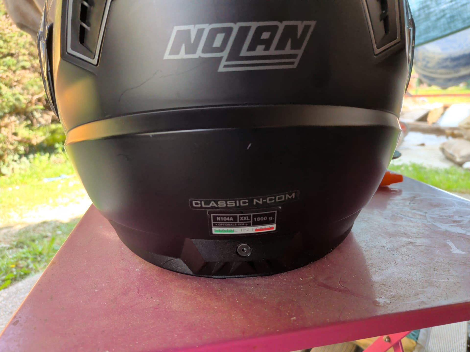 Casque moto Intégral marque NOLAN Réf N104A XXL — photo 3/3