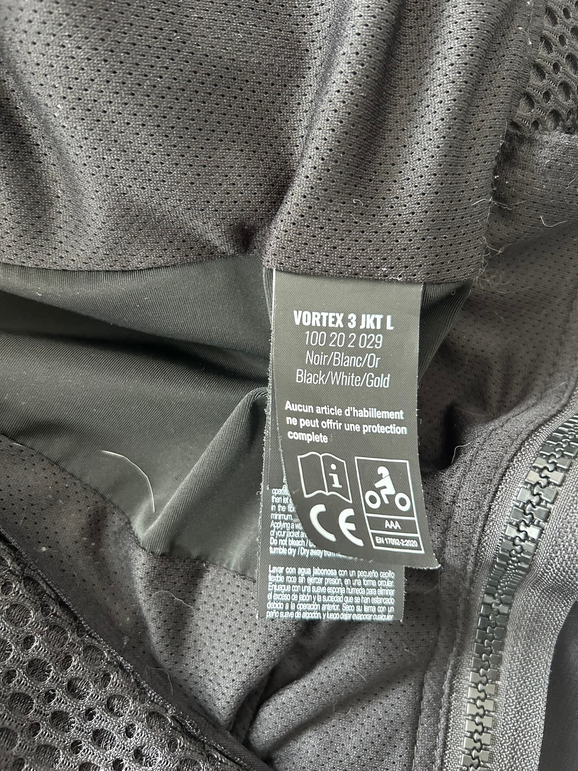 Blouson IXON Vortex 3 femme, taille S — photo 4/4