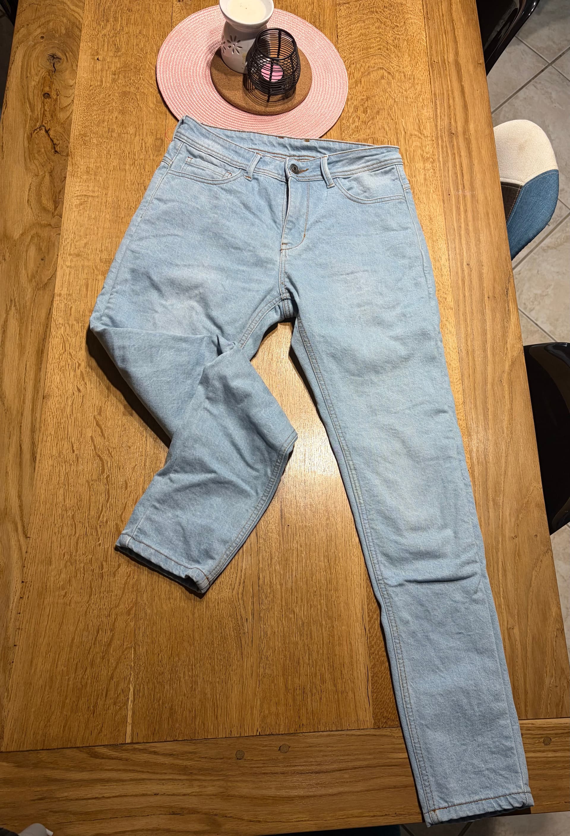 Jean moto femme armure 32/32 — photo 2/5