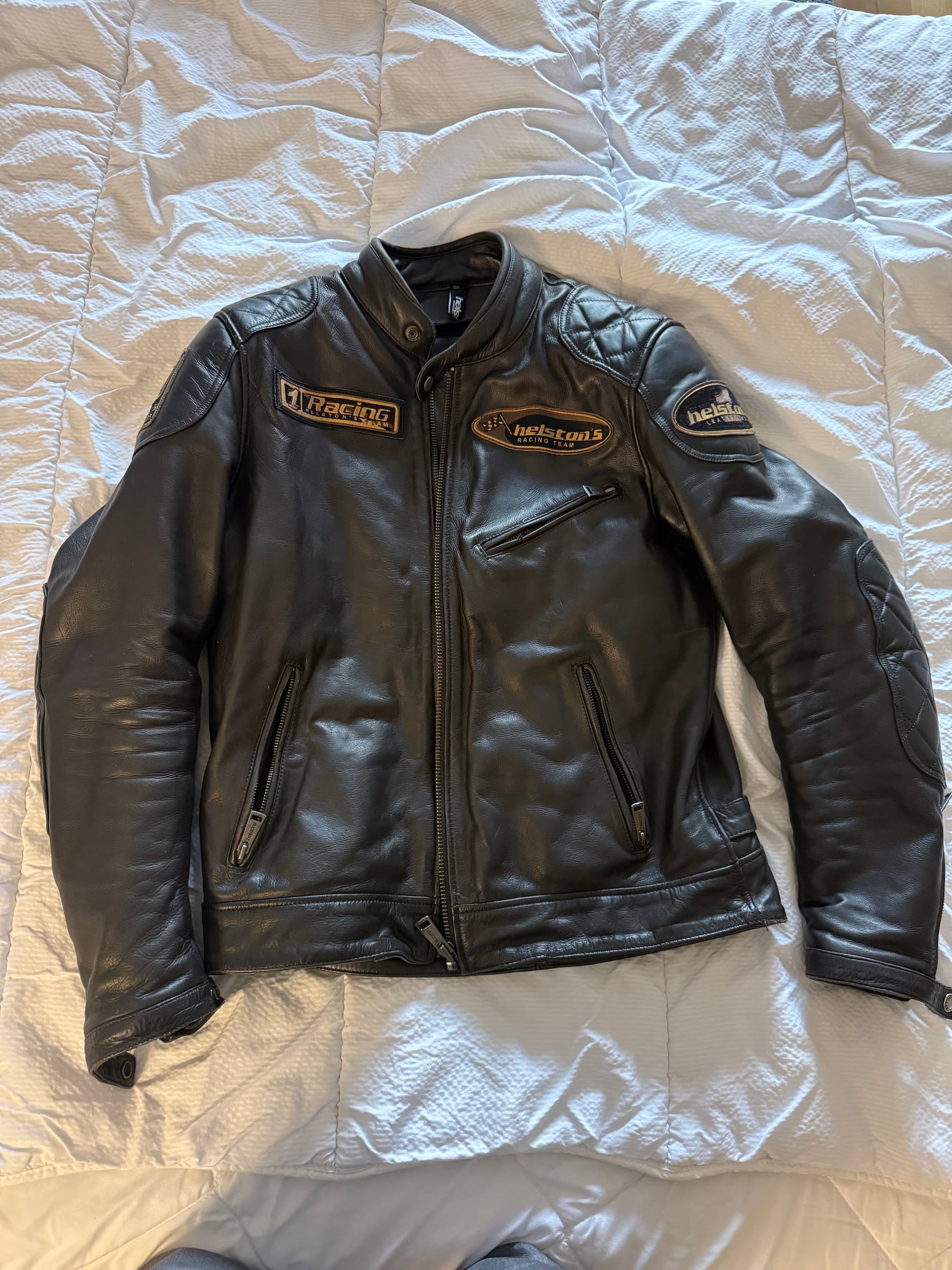 Blouson cuir homme Helstons
