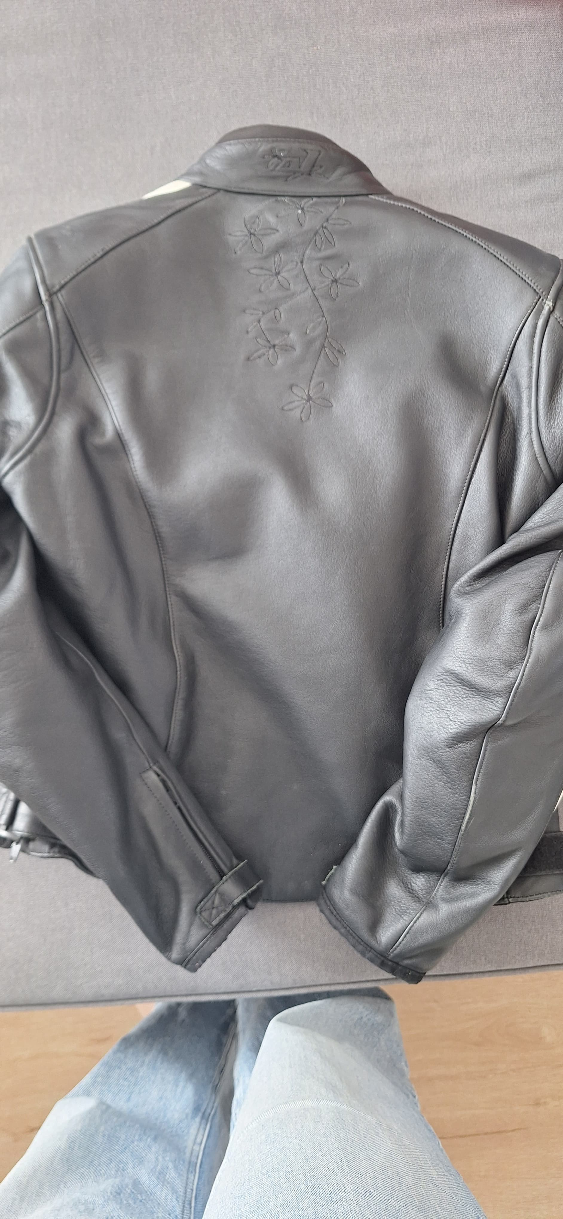 Blouson cuir All One — photo 3/5