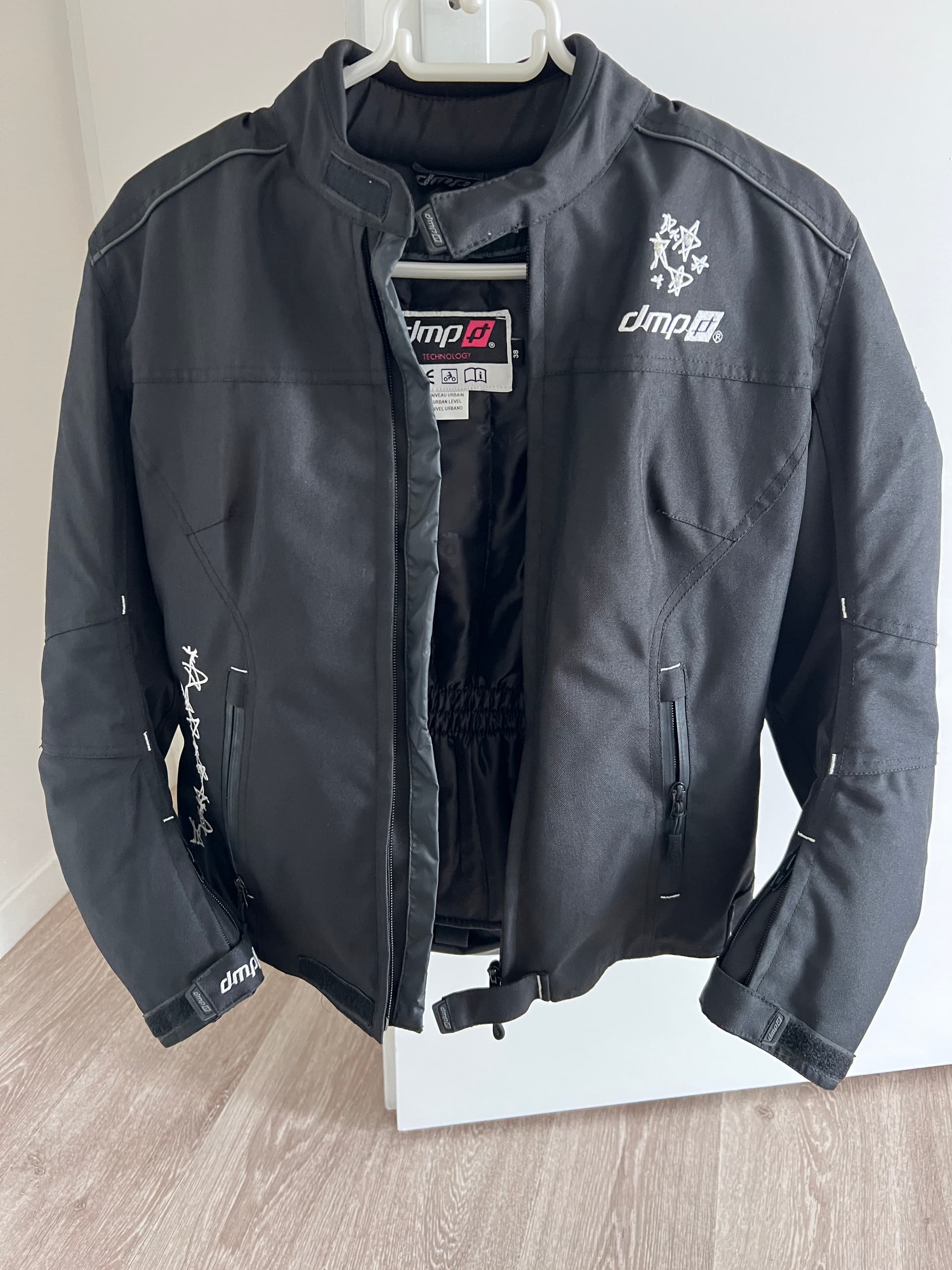 Blouson noir femme dmp Airintake