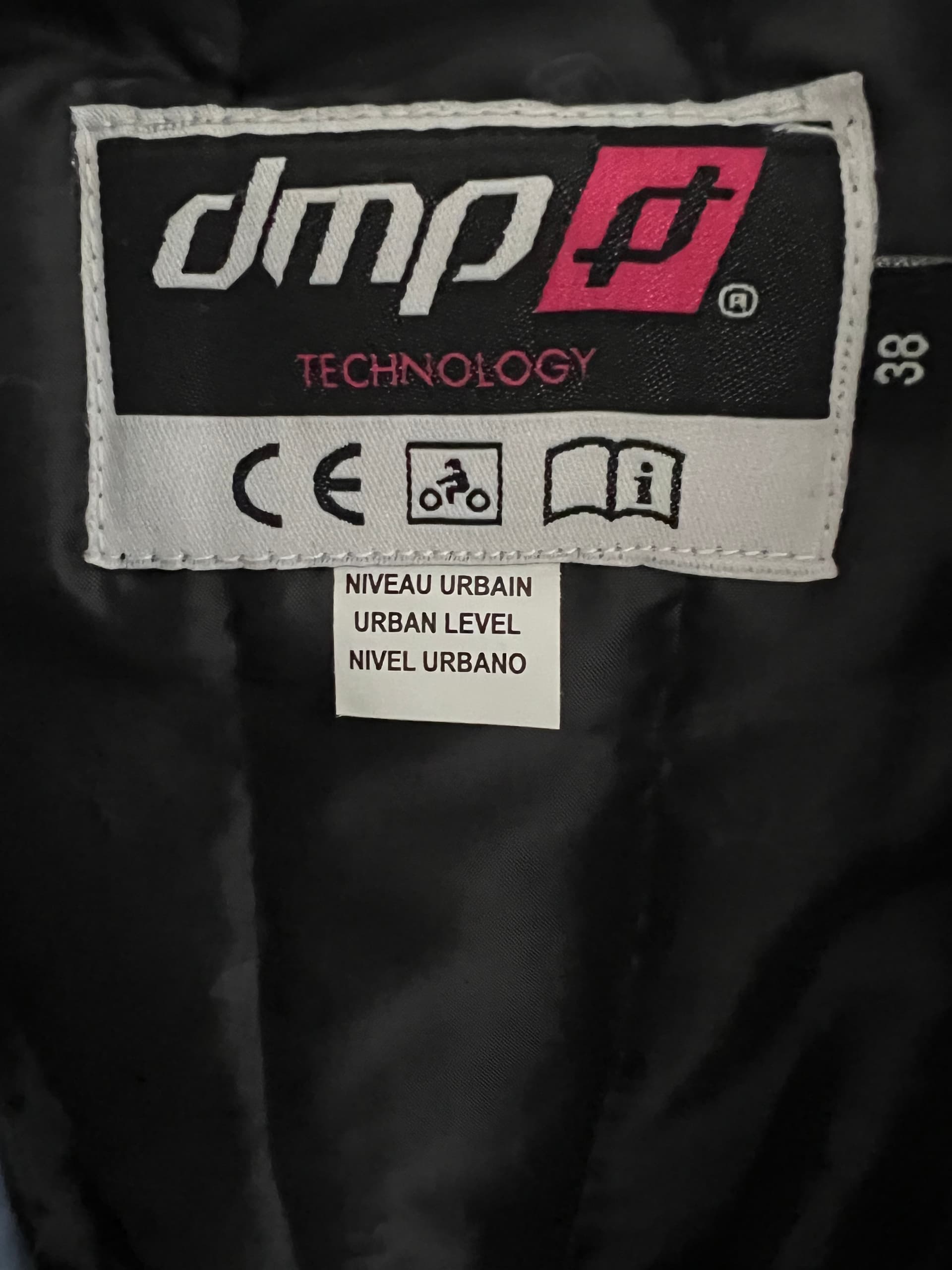 Blouson noir femme dmp Airintake — photo 2/3