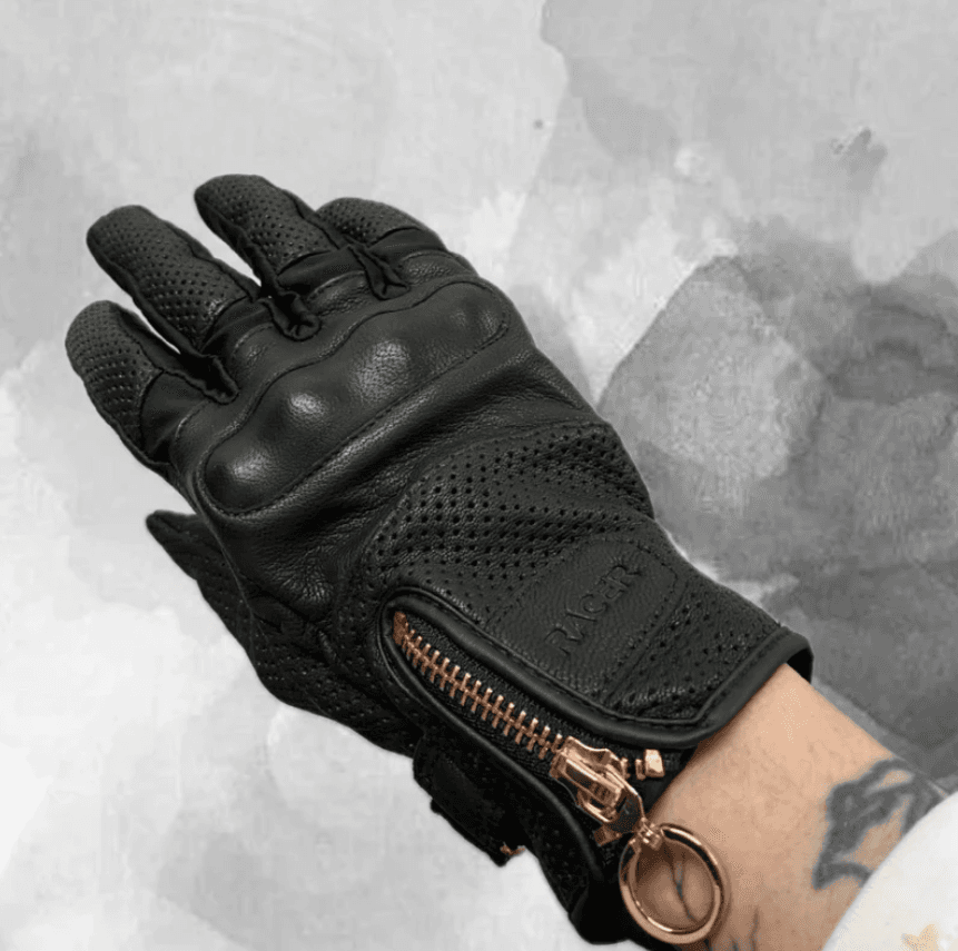 Paire de gants de moto femme Racer — photo 2/5