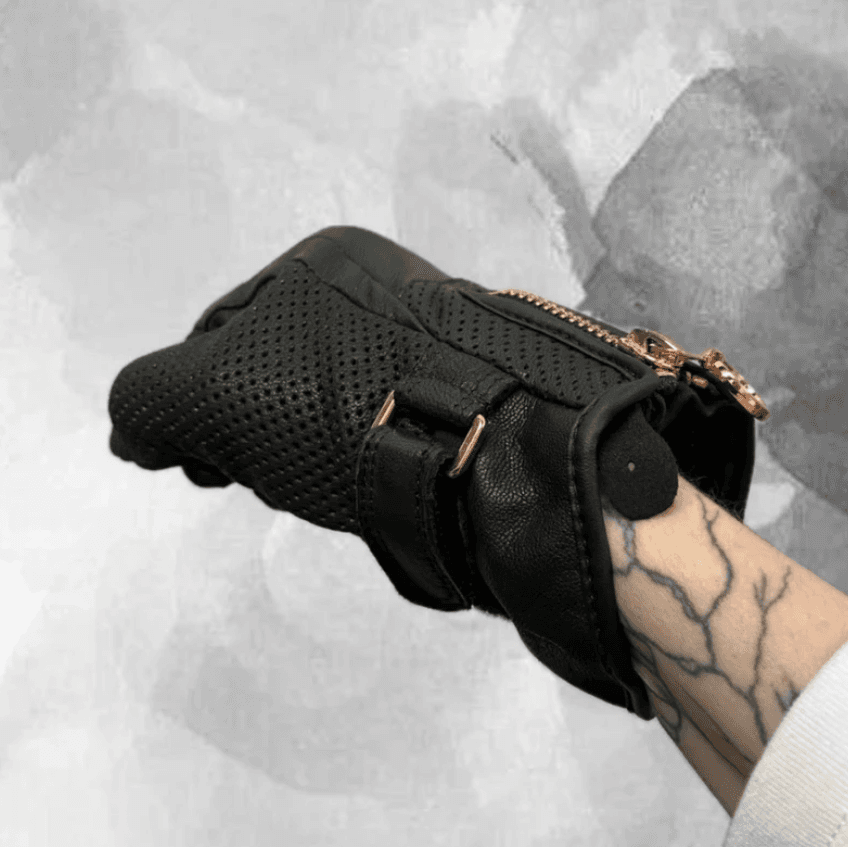 Paire de gants de moto femme Racer — photo 4/5