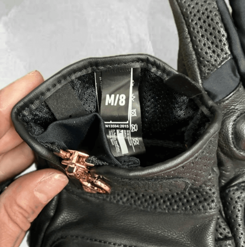 Paire de gants de moto femme Racer — photo 5/5
