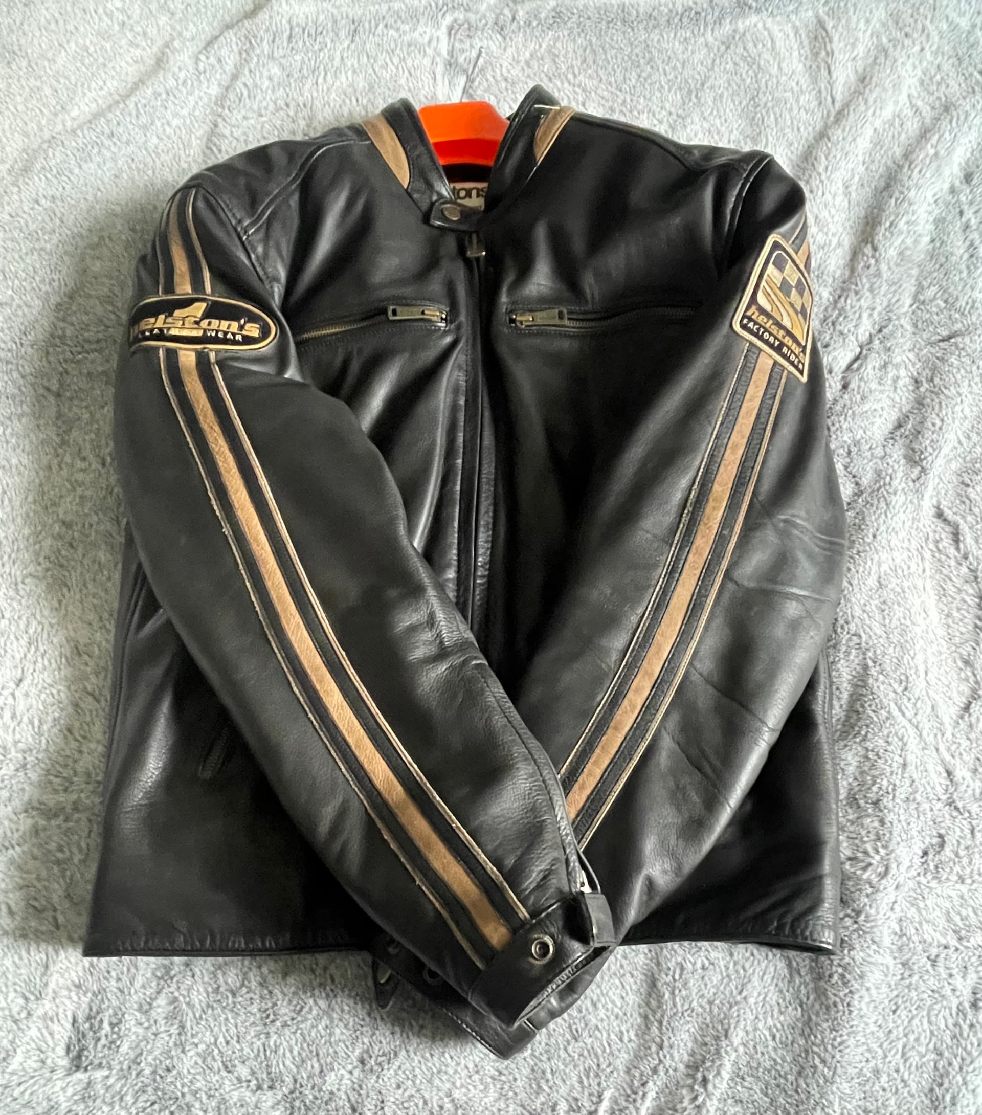 Blouson cuir Helstons homme — photo 2/4