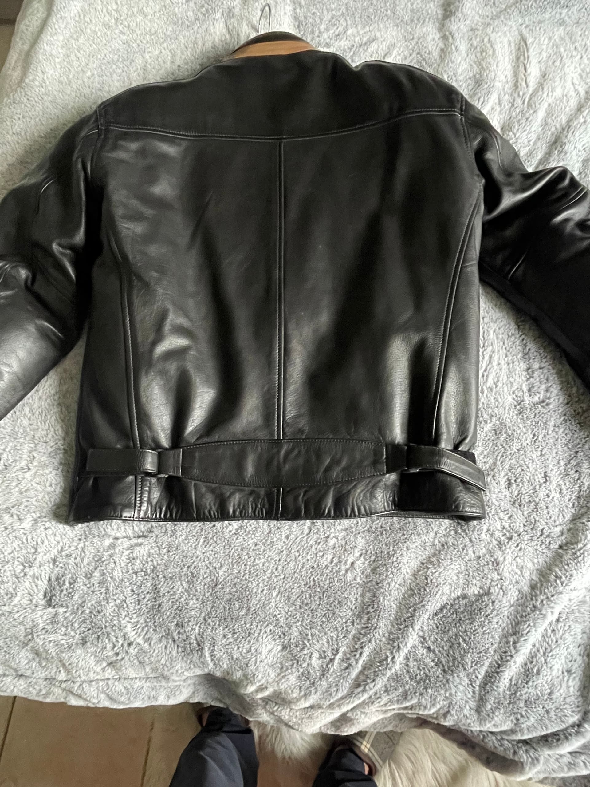 Blouson cuir Helstons homme — photo 3/4