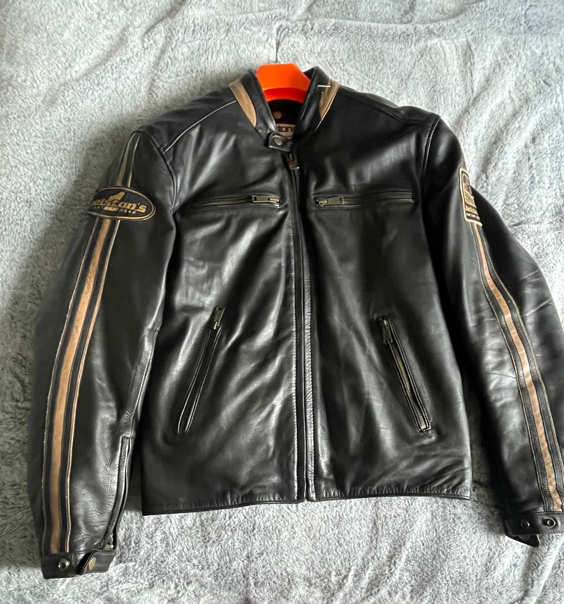 Blouson cuir Helstons homme — photo 4/4