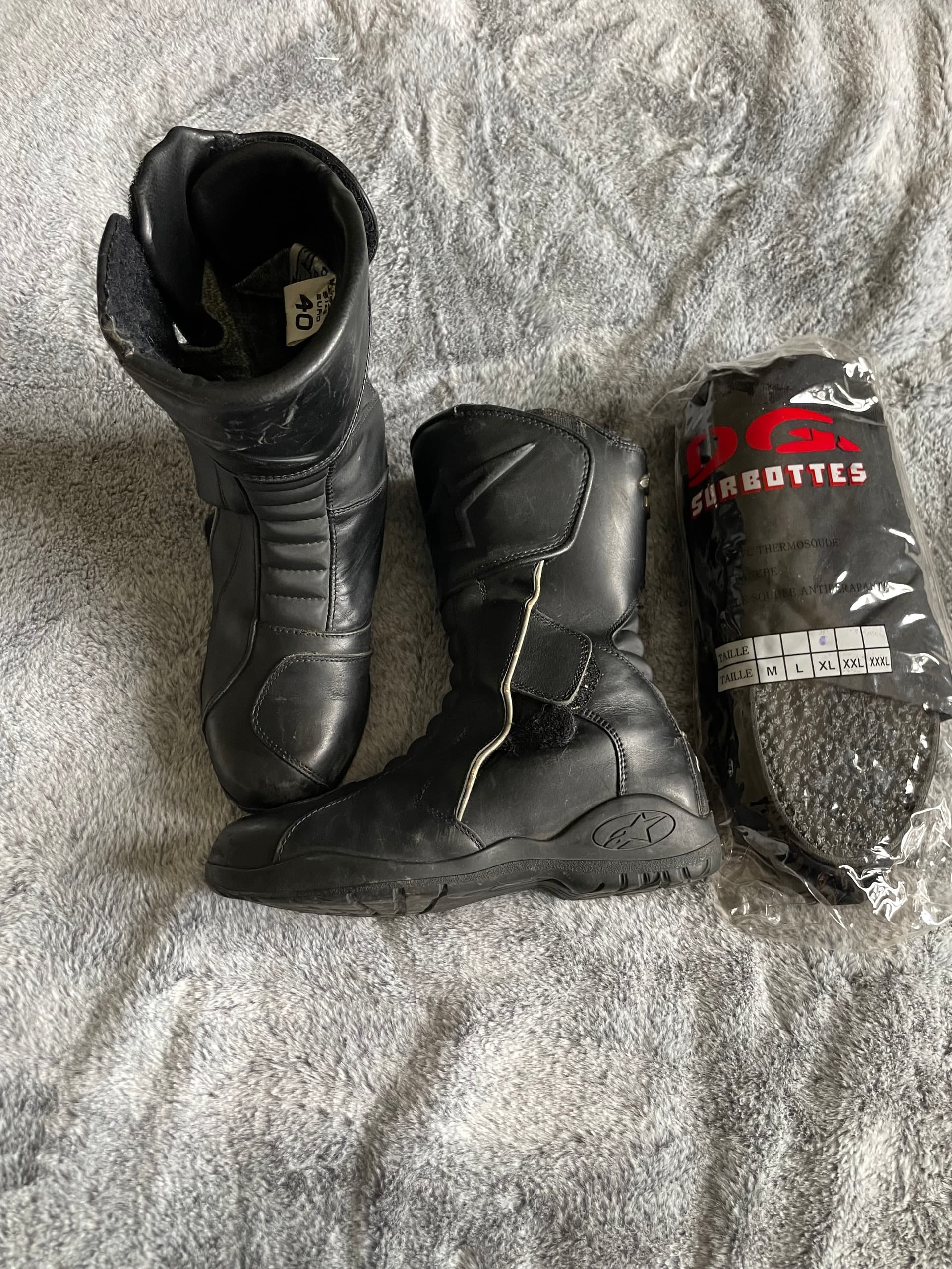 Bottes cuir Alpinestars