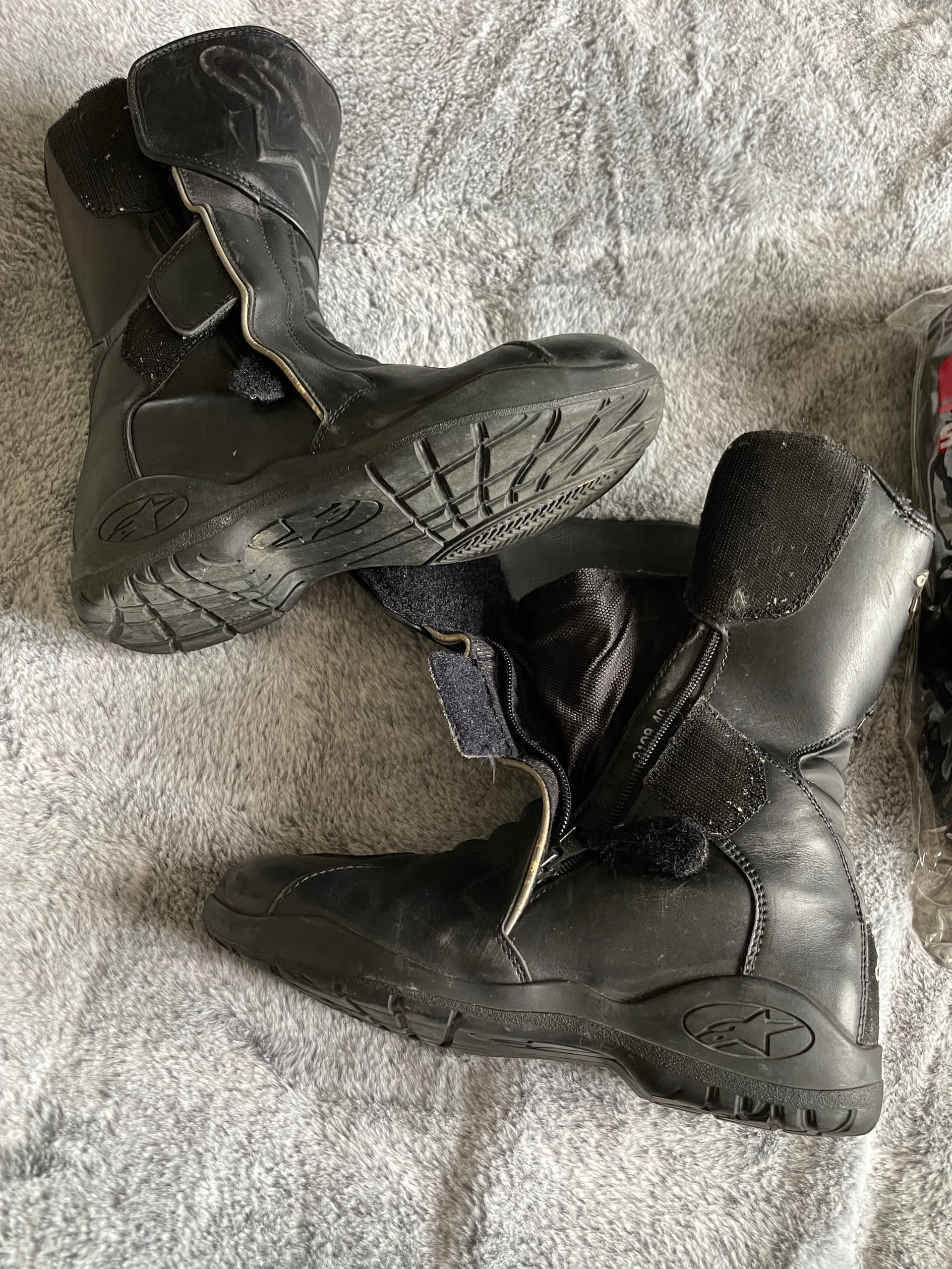 Bottes cuir Alpinestars — photo 2/3
