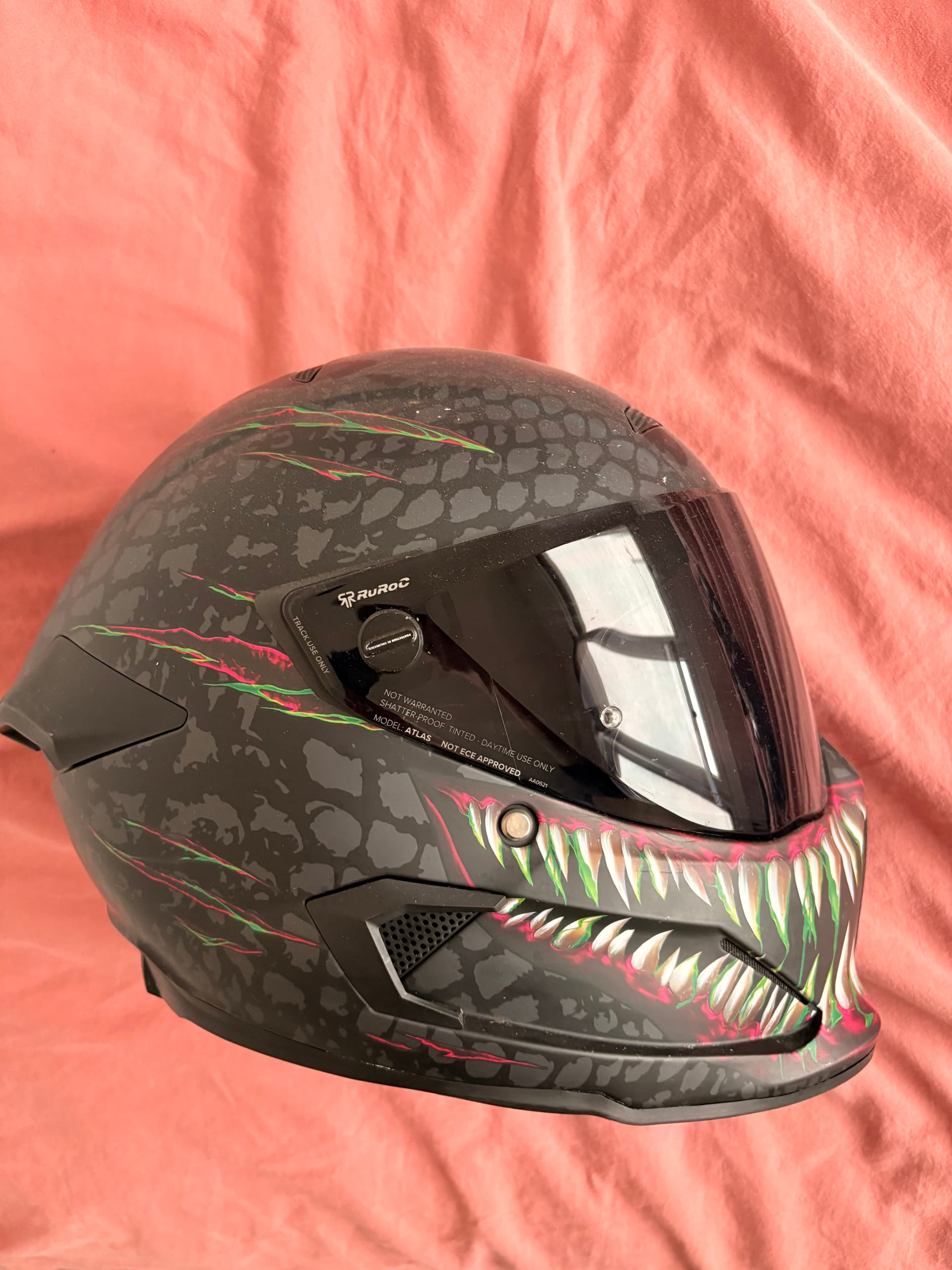 Casque Ruroc atlas 3.0 + intercom Sena sf2 — photo 2/4