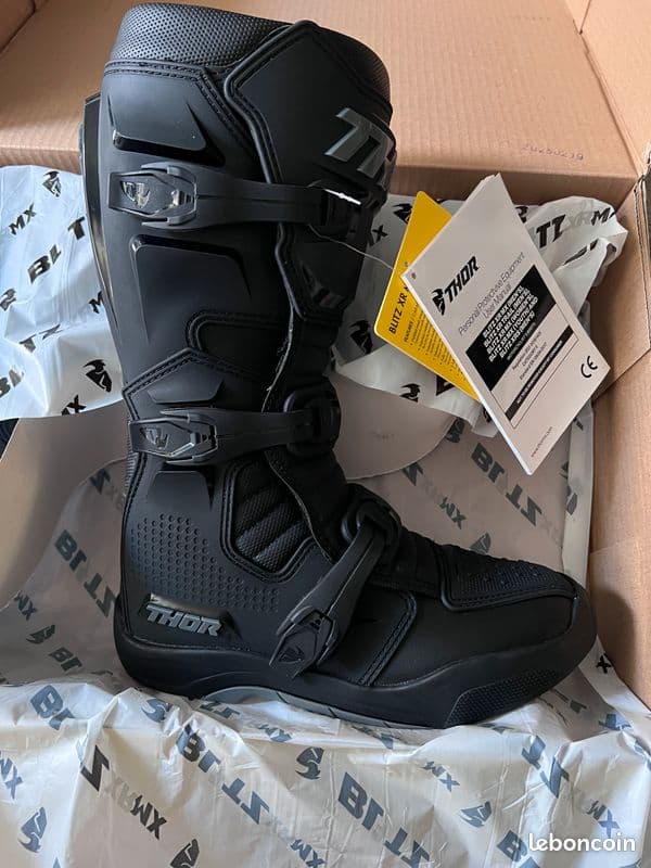 THOR MOTOCROSS - Bottes femme Women's Blitz XR Noir / Gris