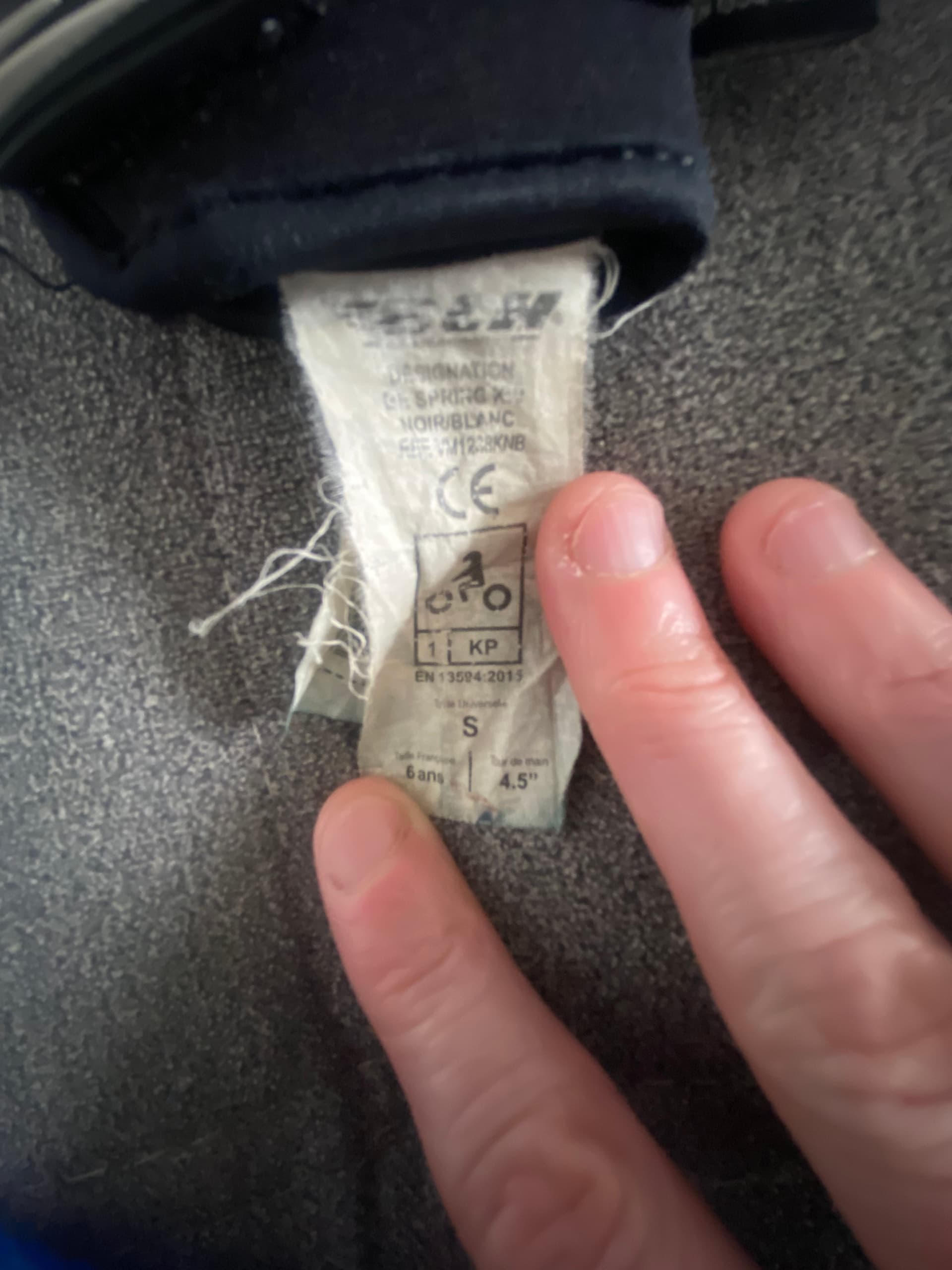 Gants moto pour enfant taille S — photo 3/4